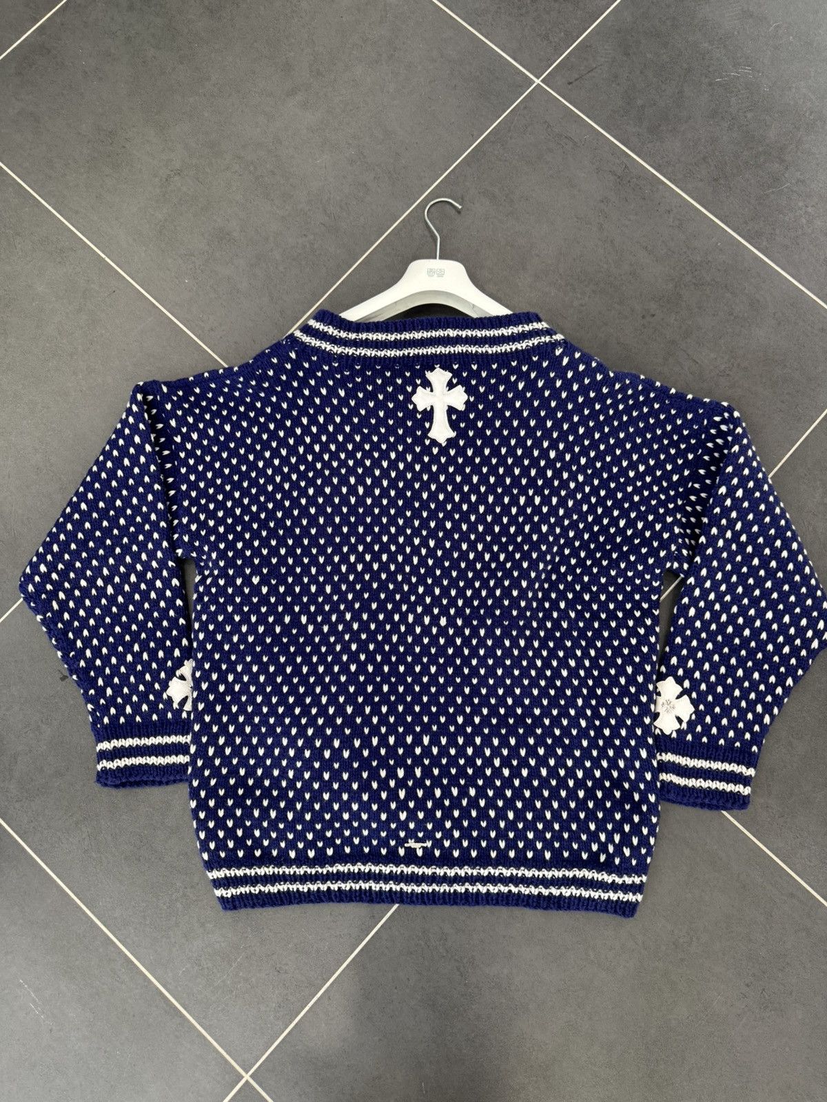 Chrome Hearts Chrome hearts cashmere patch sweater Size ONE SIZE - 2 Thumbnail