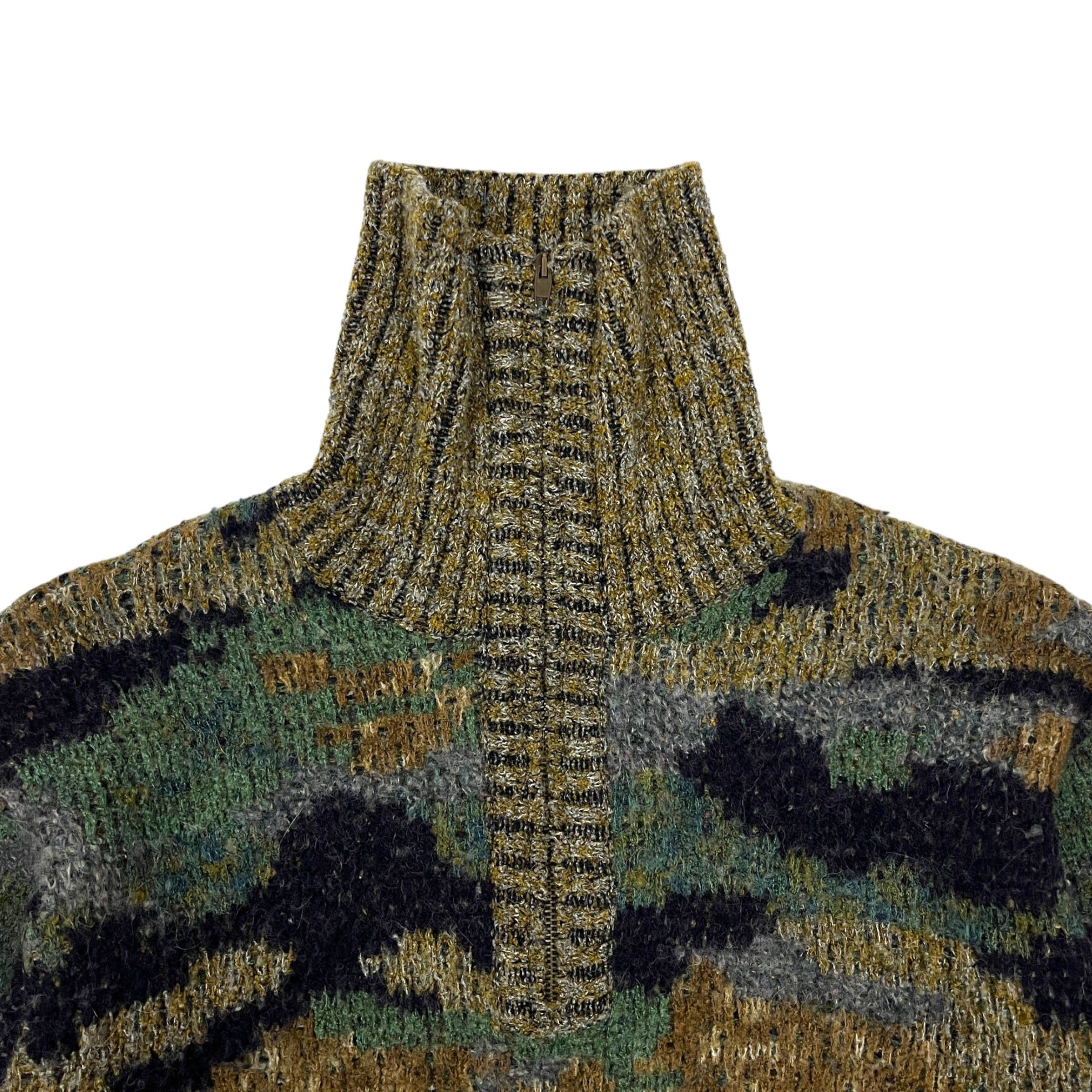 Missoni Missoni Sport Quarter Zip Knit Sweater - Size M Size US M / EU 48-50 / 2 - 4 Thumbnail