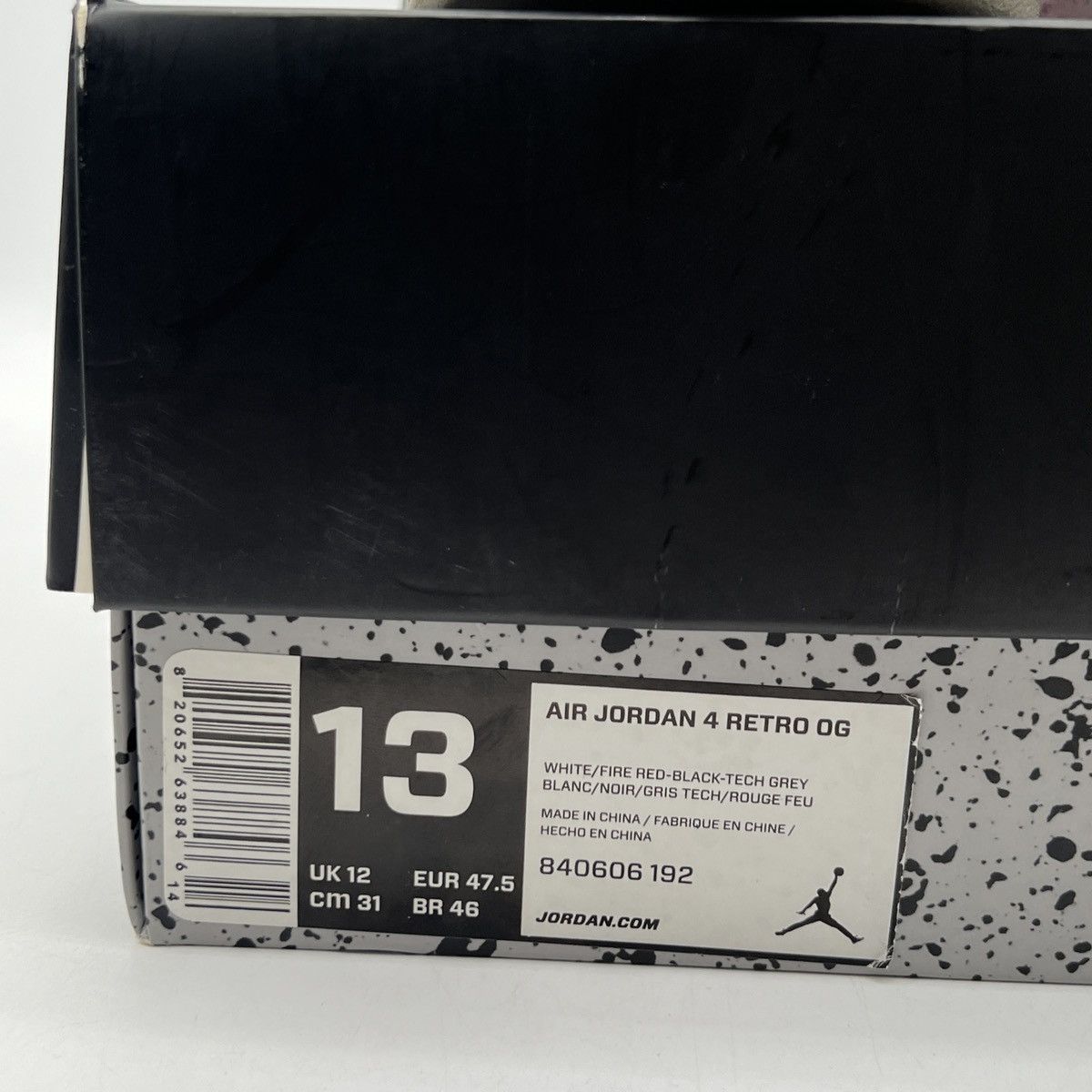 Jordan Brand Air Jordan 4 white cement Size US 13 / EU 46 - 6 Thumbnail