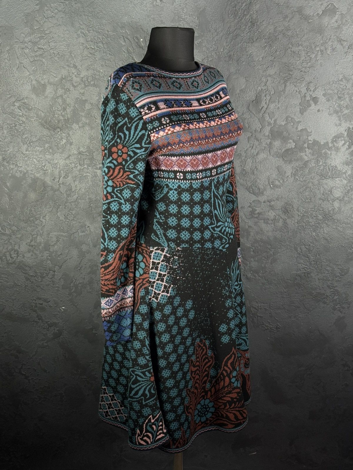 Other Ivko Woman Handwritten Emotions Wool Midi Dress Women’s Size S / US 4 / IT 40 - 7 Thumbnail