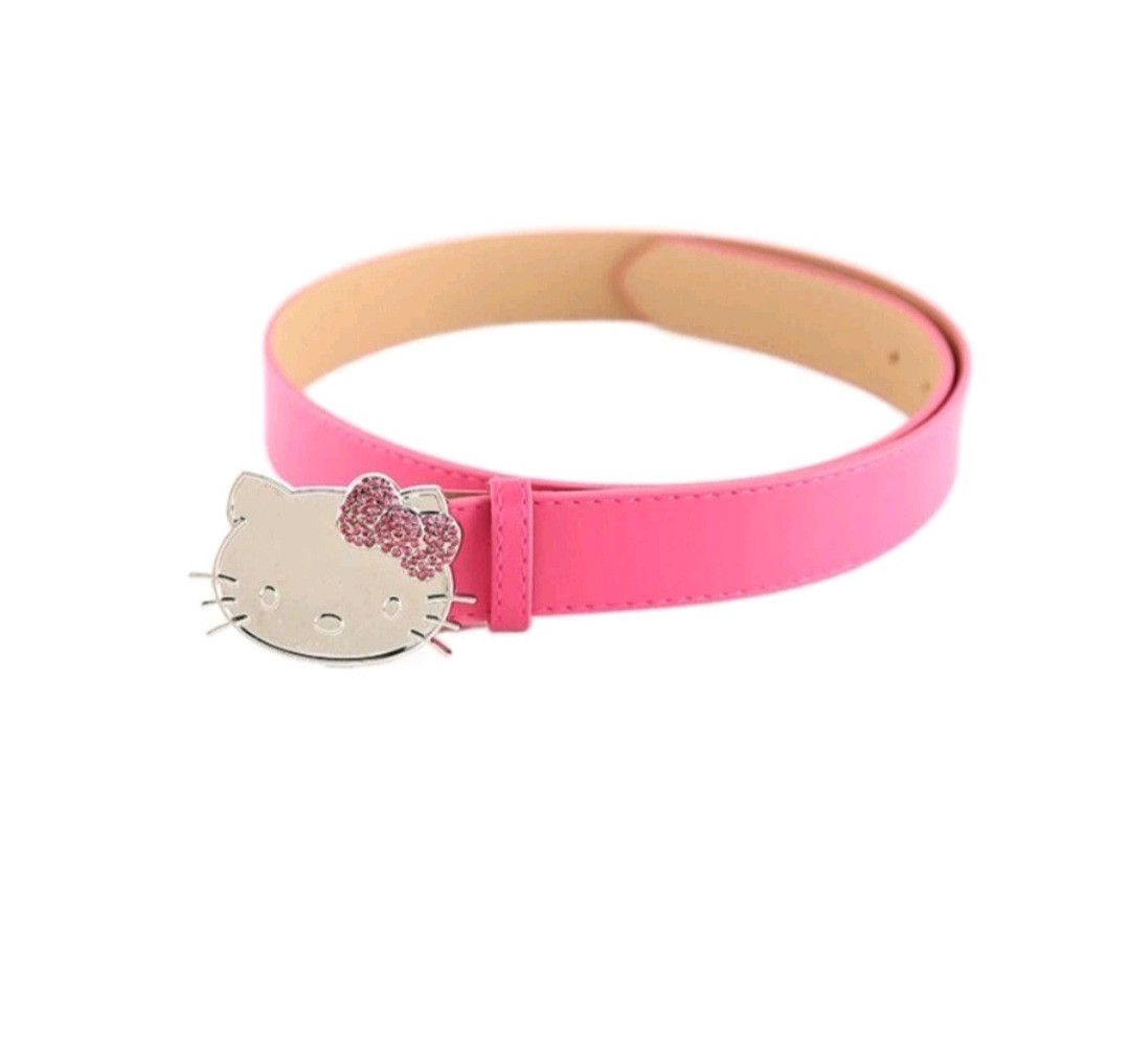 Japanese Brand Hello kitty streetwear pink colour belt Size ONE SIZE - 3 Thumbnail