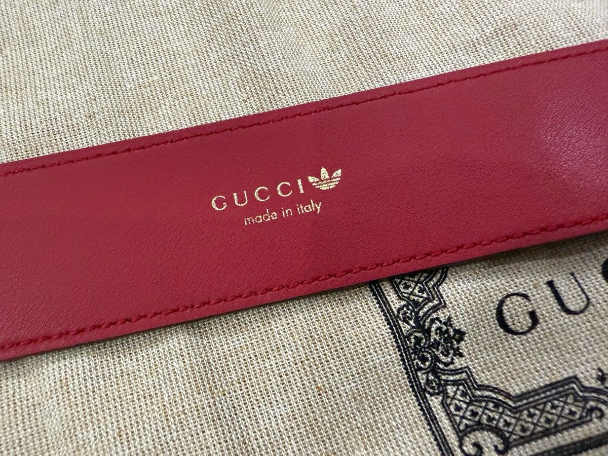 Gucci Gucci x Adidas Leather Belt Size ONE SIZE - 4 Thumbnail