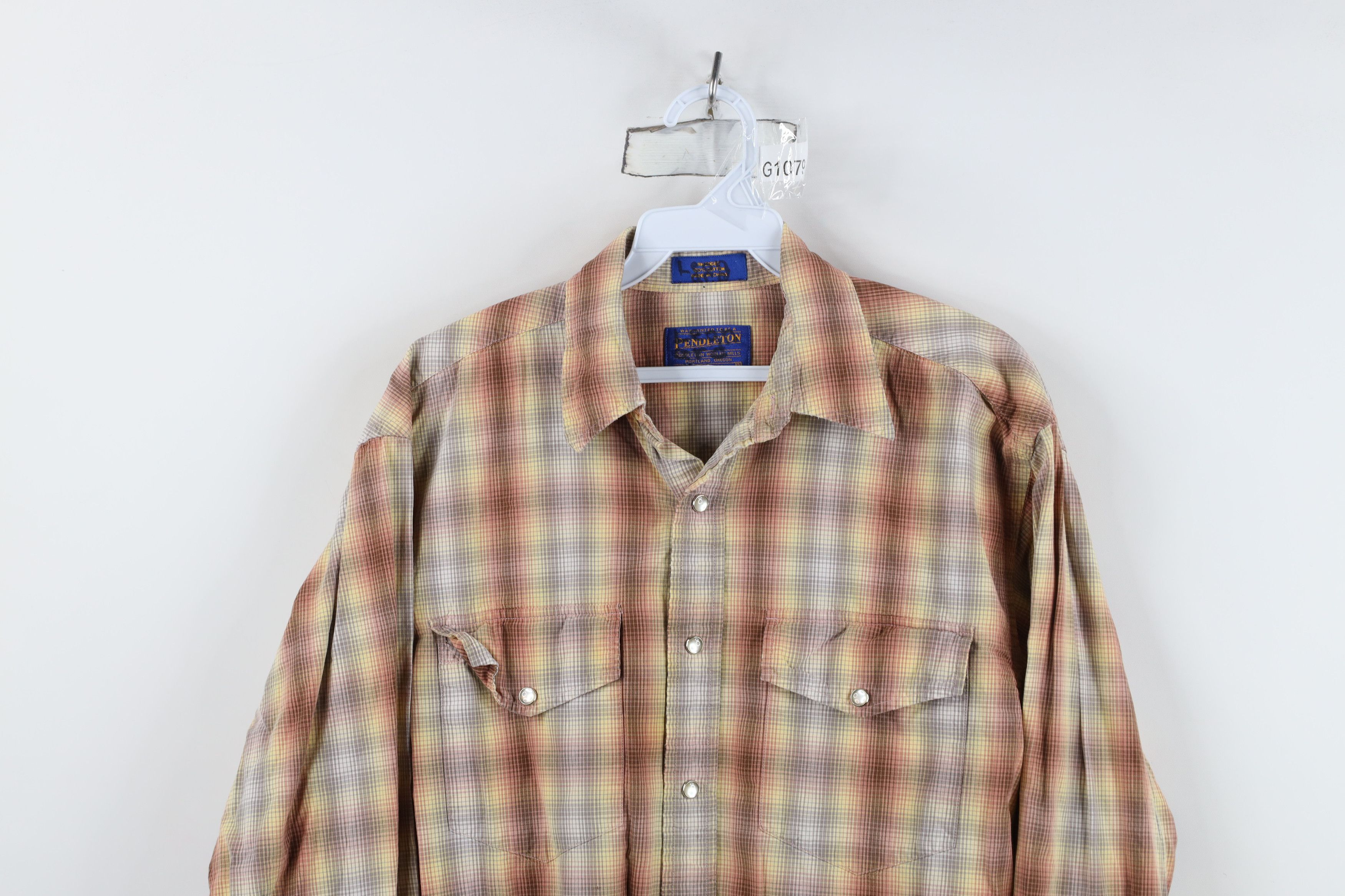 Pendleton Vintage 90s Pendleton Western Rodeo Pearl Snap Button Shirt Size US S / EU 44-46 / 1 - 2 Thumbnail