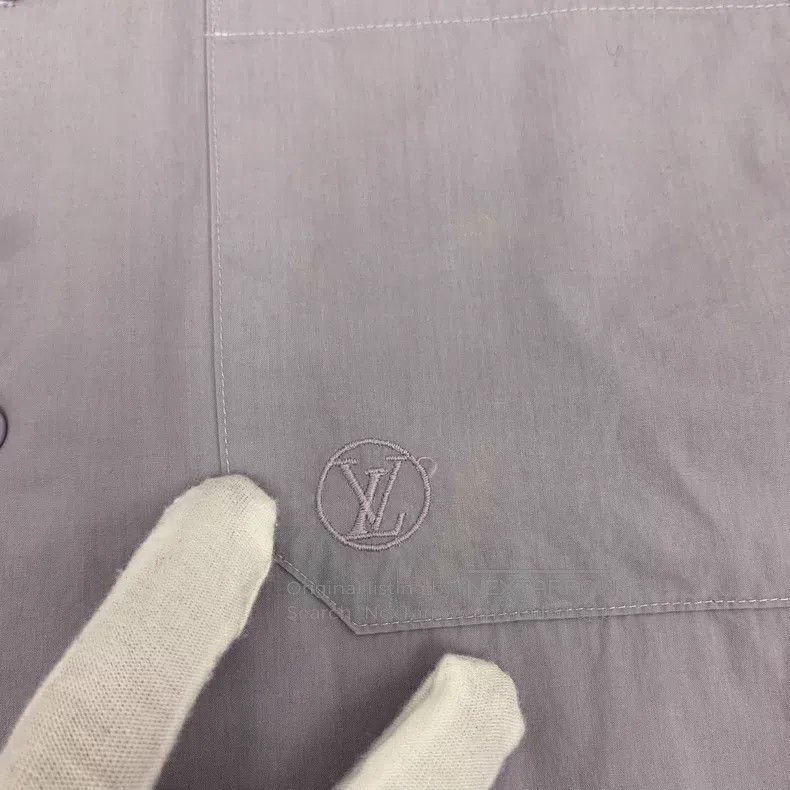 Louis Vuitton Louis Vuitton 23 Light Purple Lace Design Cotton Lapel Sin Size US XS / EU 42 / 0 - 9 Thumbnail