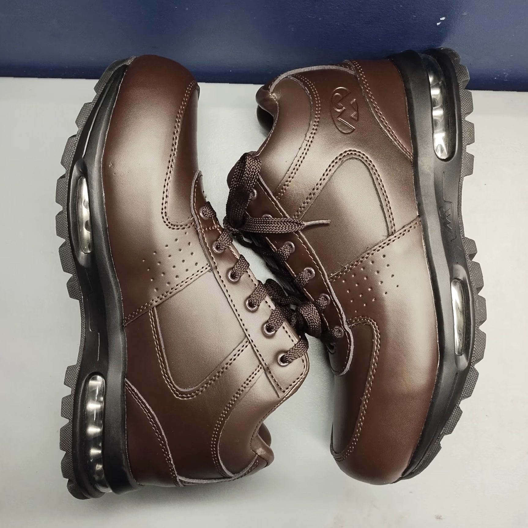 Vintage VINTAGE Mountain Gear D-Day LE 2 Boots Mens US 11 Brown Black Leather Lace Up 31635101B Size US 11 / EU 44 - 3 Thumbnail