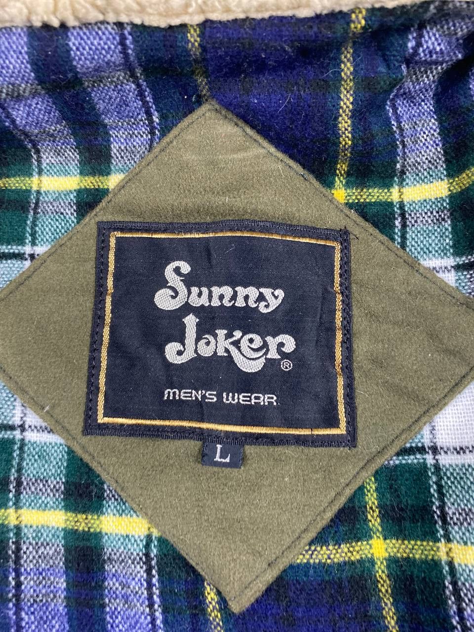Japanese Brand sunny joker japanese brands sherpa jacket flannel lining Size US L / EU 52-54 / 3 - 6 Thumbnail