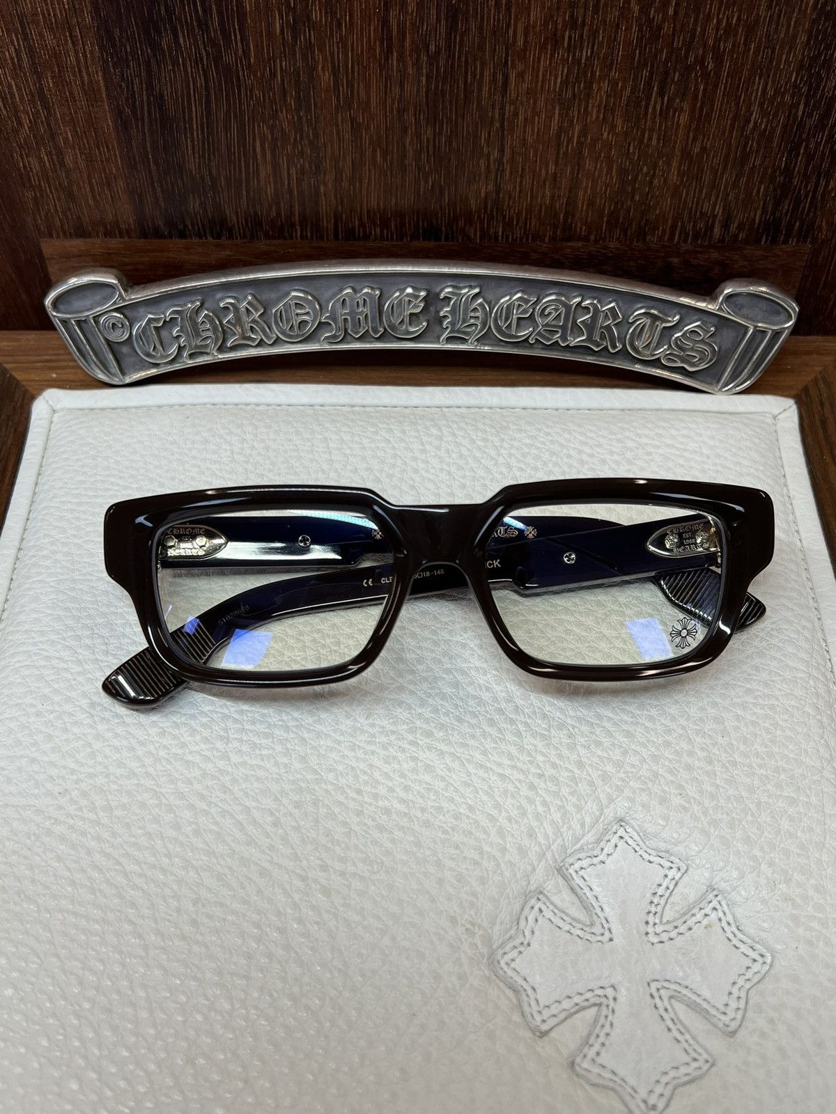 Chrome Hearts Chrome Hearts 2 Thick Glasses Size ONE SIZE - 3 Thumbnail