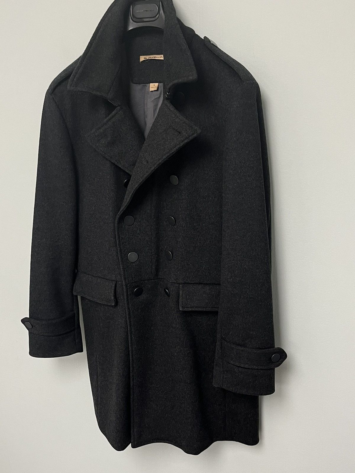 John Varvatos Double breasted coat. Small Size US S / EU 44-46 / 1 - 15 Thumbnail