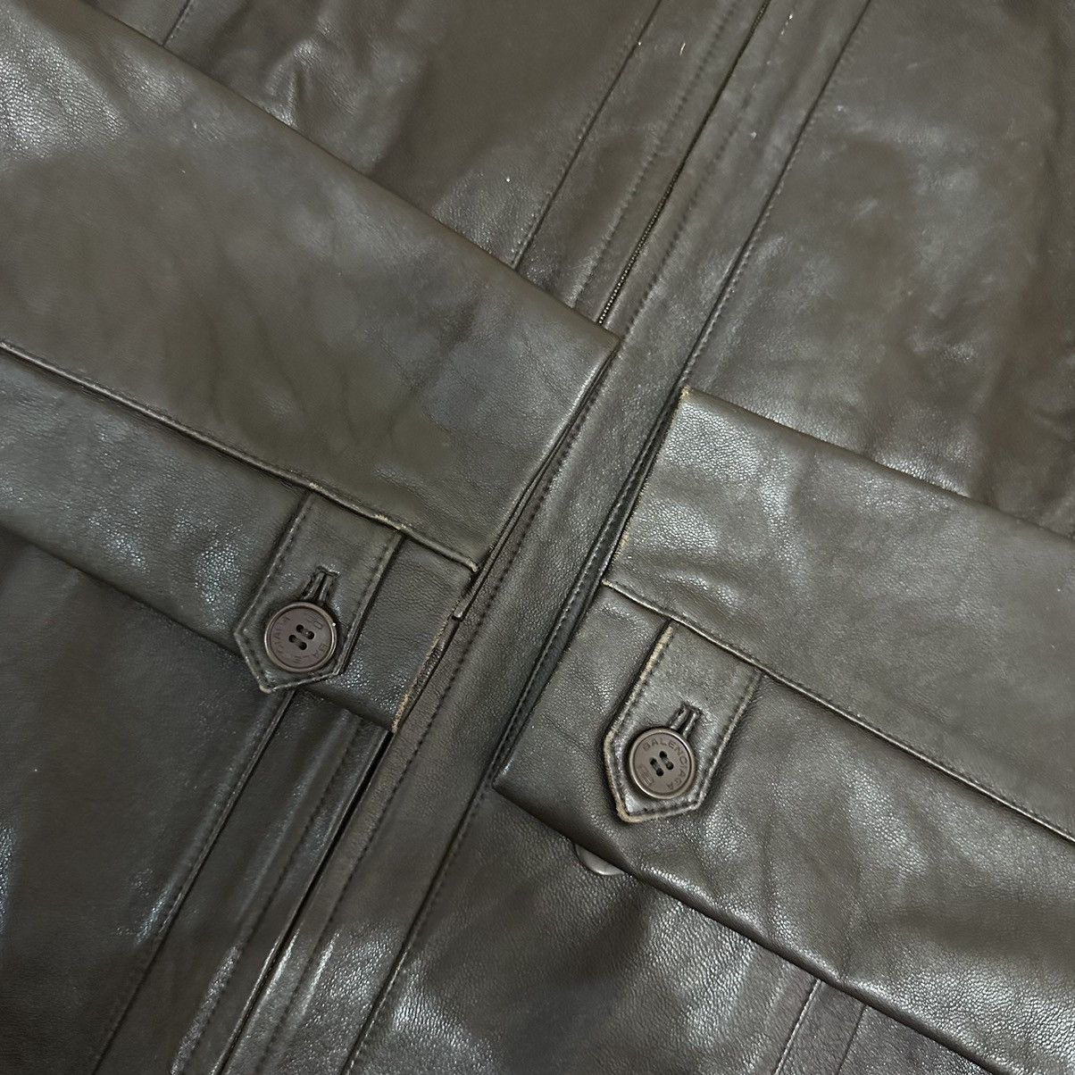 Balenciaga × Vintage Balenciaga Brown Leather Jacket Size US M / EU 48-50 / 2 - 8 Thumbnail