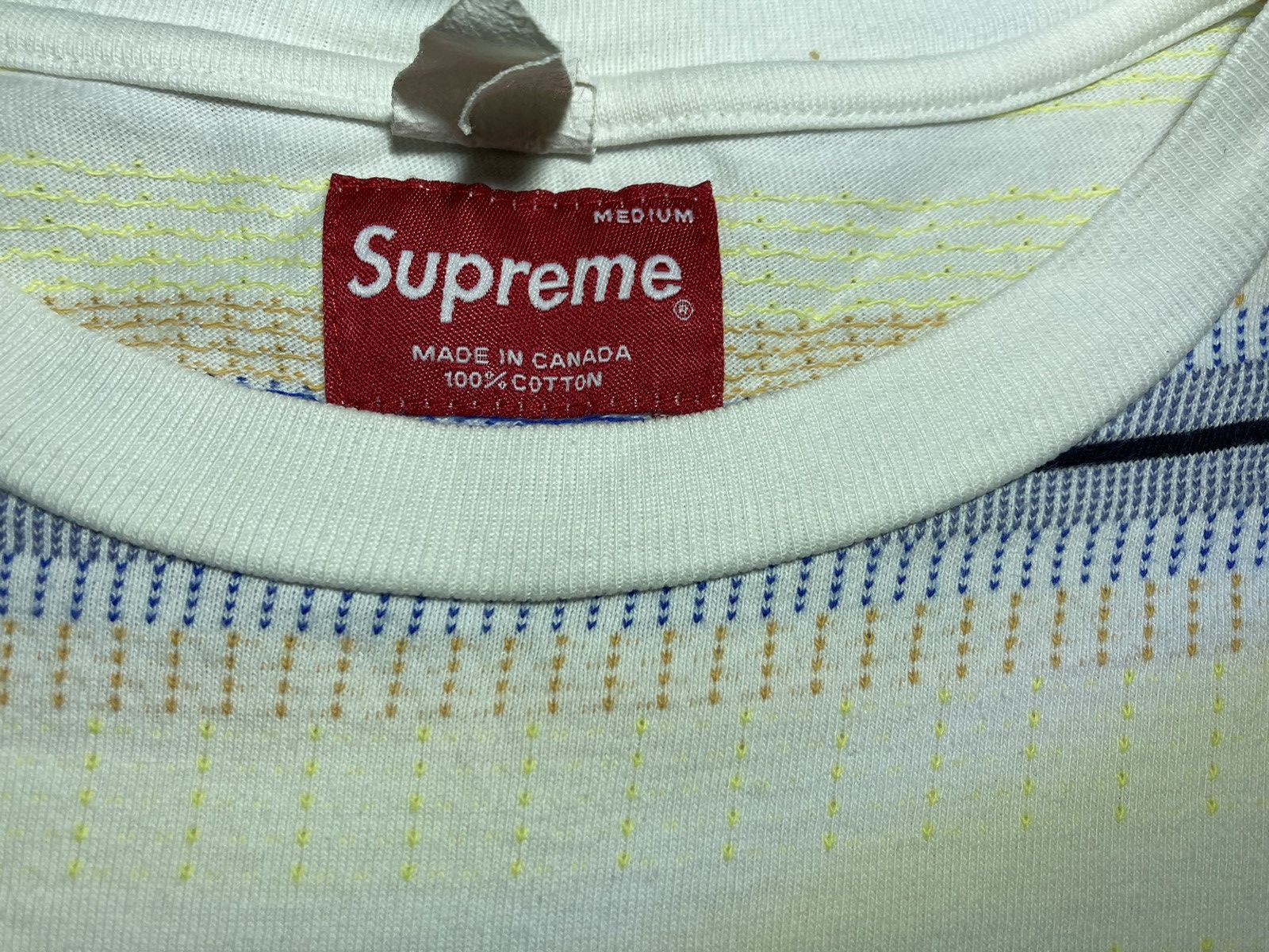 Supreme 2005 Supreme Striped Pocket Shirt Medium Vintage 2000s Black Size US M / EU 48-50 / 2 - 3 Thumbnail