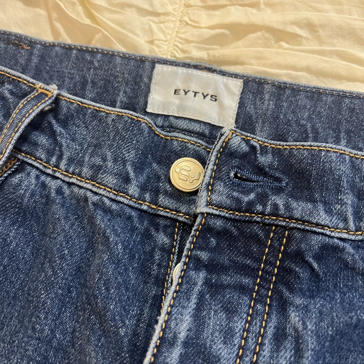 Eytys Eytys Benz Jeans Blue Size 32 Scandinavian Designer Denim Size US 32 / EU 48 - 3 Thumbnail