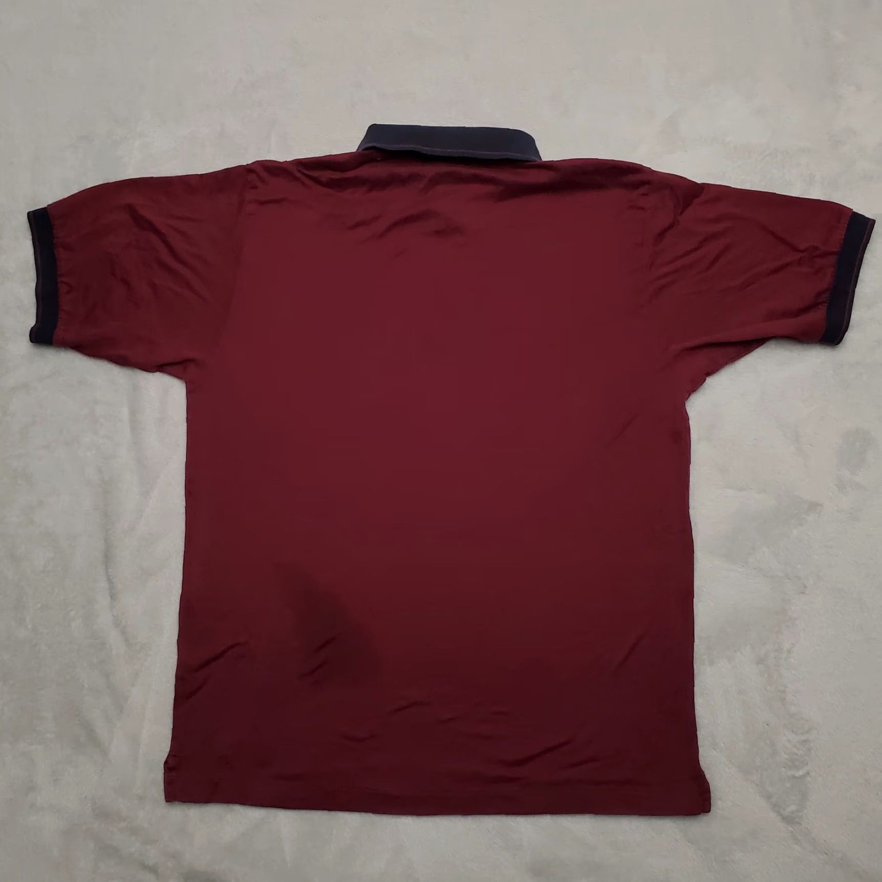 Titleist Titleist Shirt Mens M Red Blue Striped 100% Mercerized Cotton Golf Polo Size US M / EU 48-50 / 2 - 6 Thumbnail
