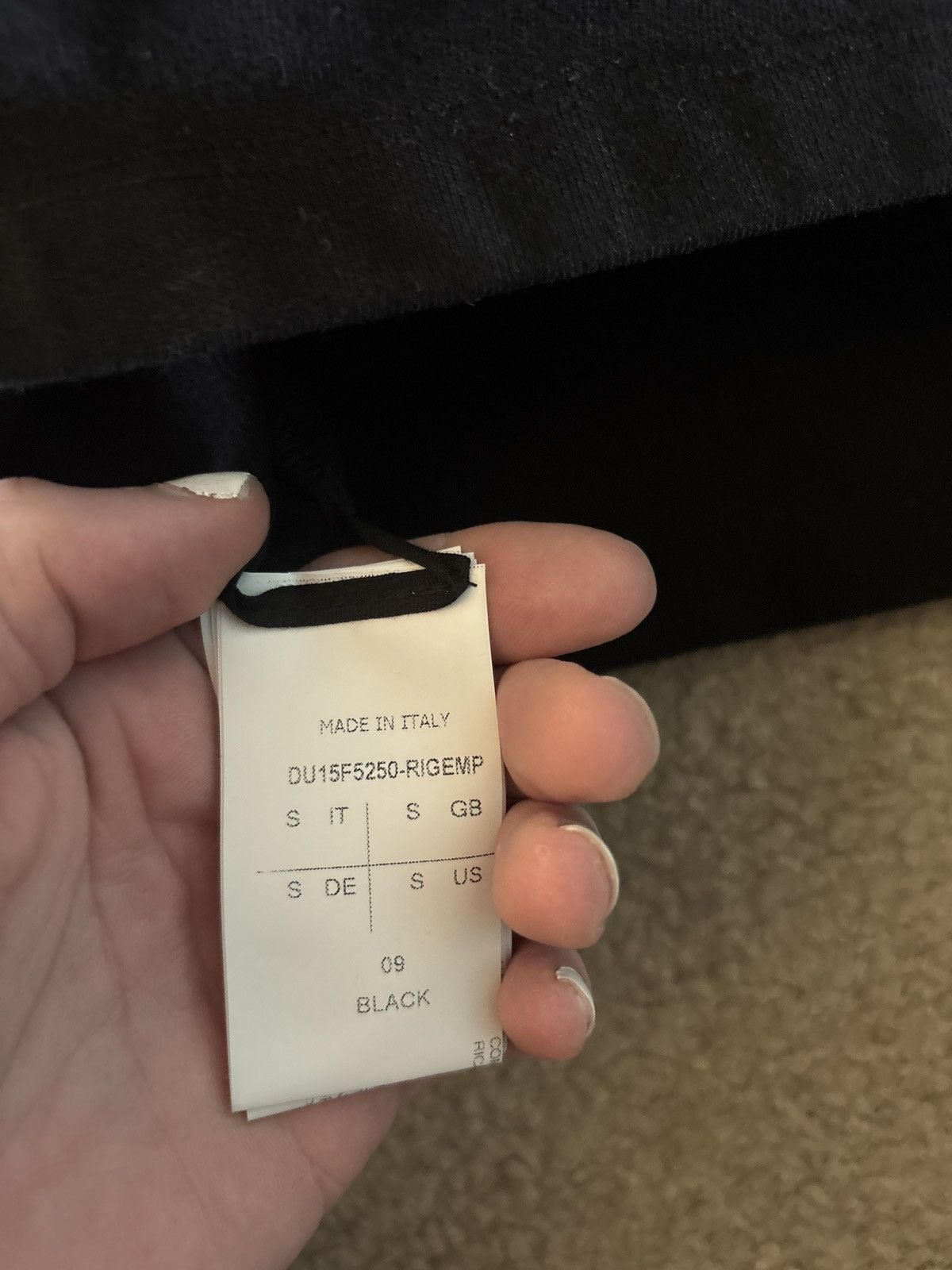 Rick Owens Drkshdw FW15 Level Tee With Pentagram Stitch Size US S / EU 44-46 / 1 - 4 Thumbnail