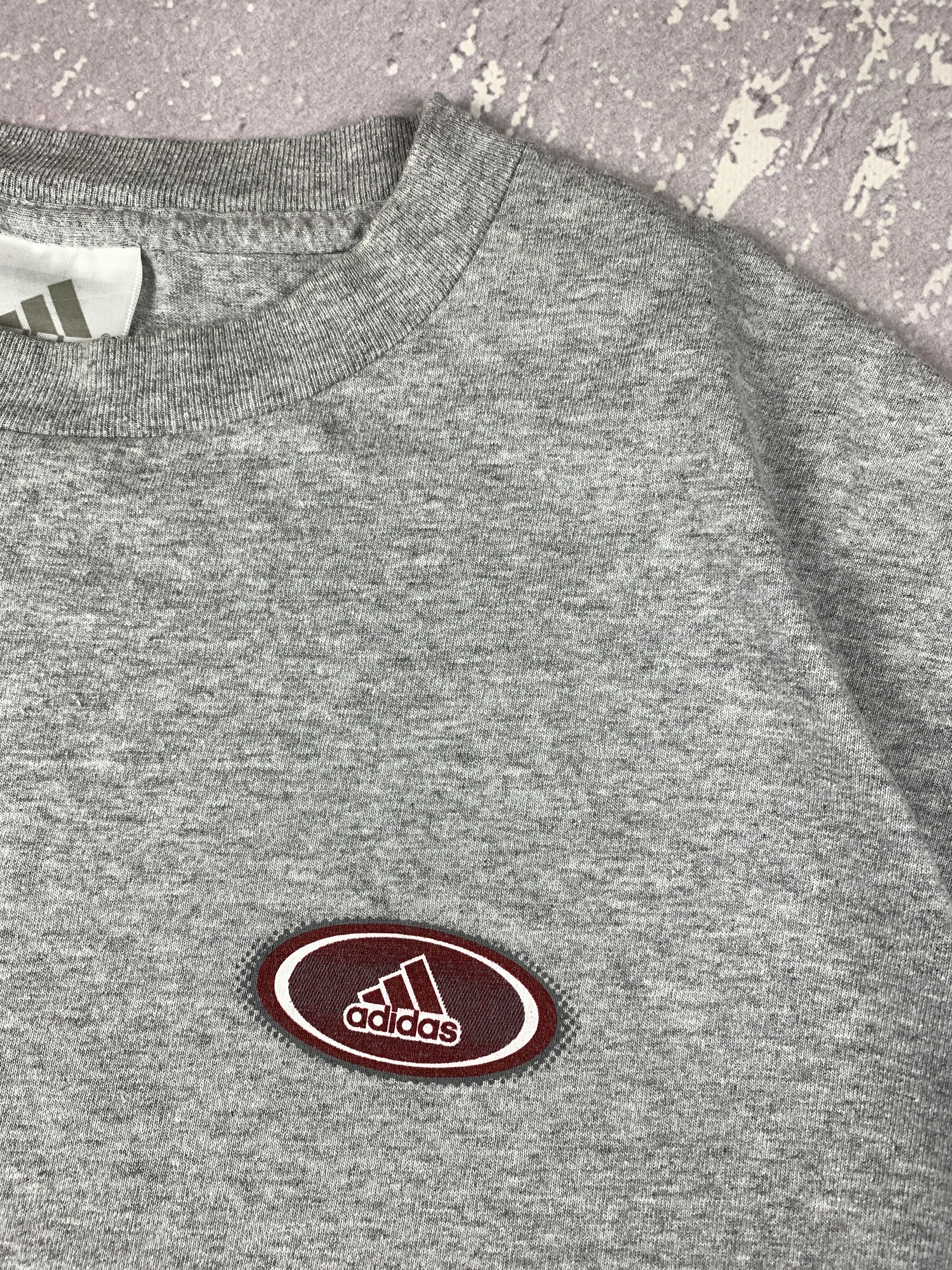 Adidas × Vintage 90s Y2K Vintage Adidas Mini Logo T Shirt Size US L / EU 52-54 / 3 - 4 Thumbnail