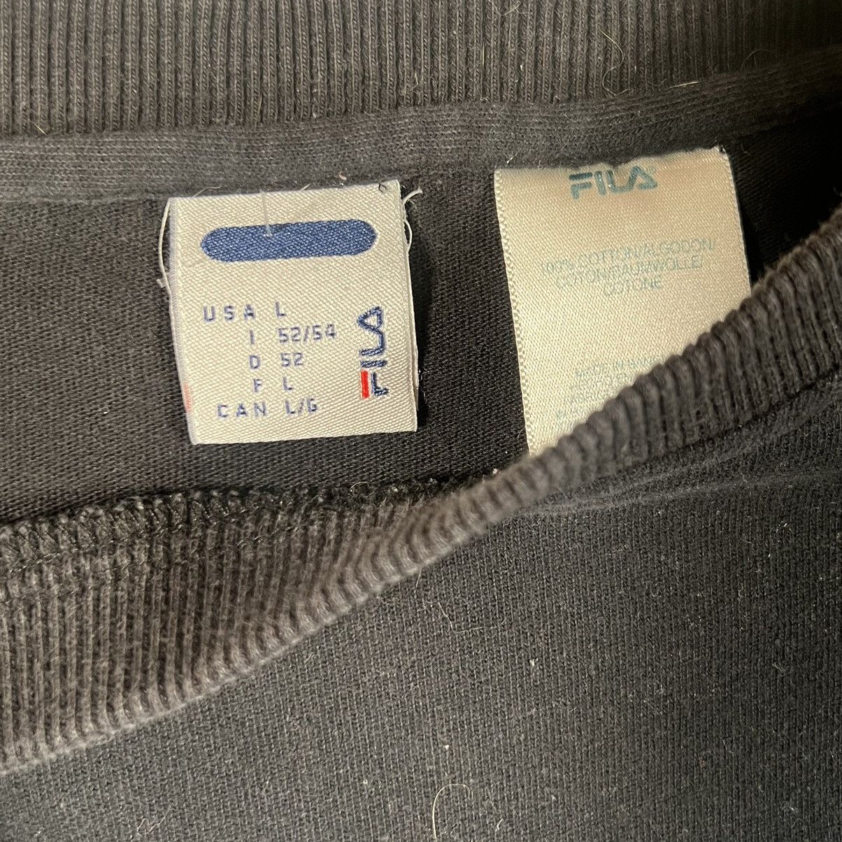 Fila × Vintage Vintage Stripe 90's Y2K FILA Sweatshirt Embroidered Logo Size US L / EU 52-54 / 3 - 3 Thumbnail