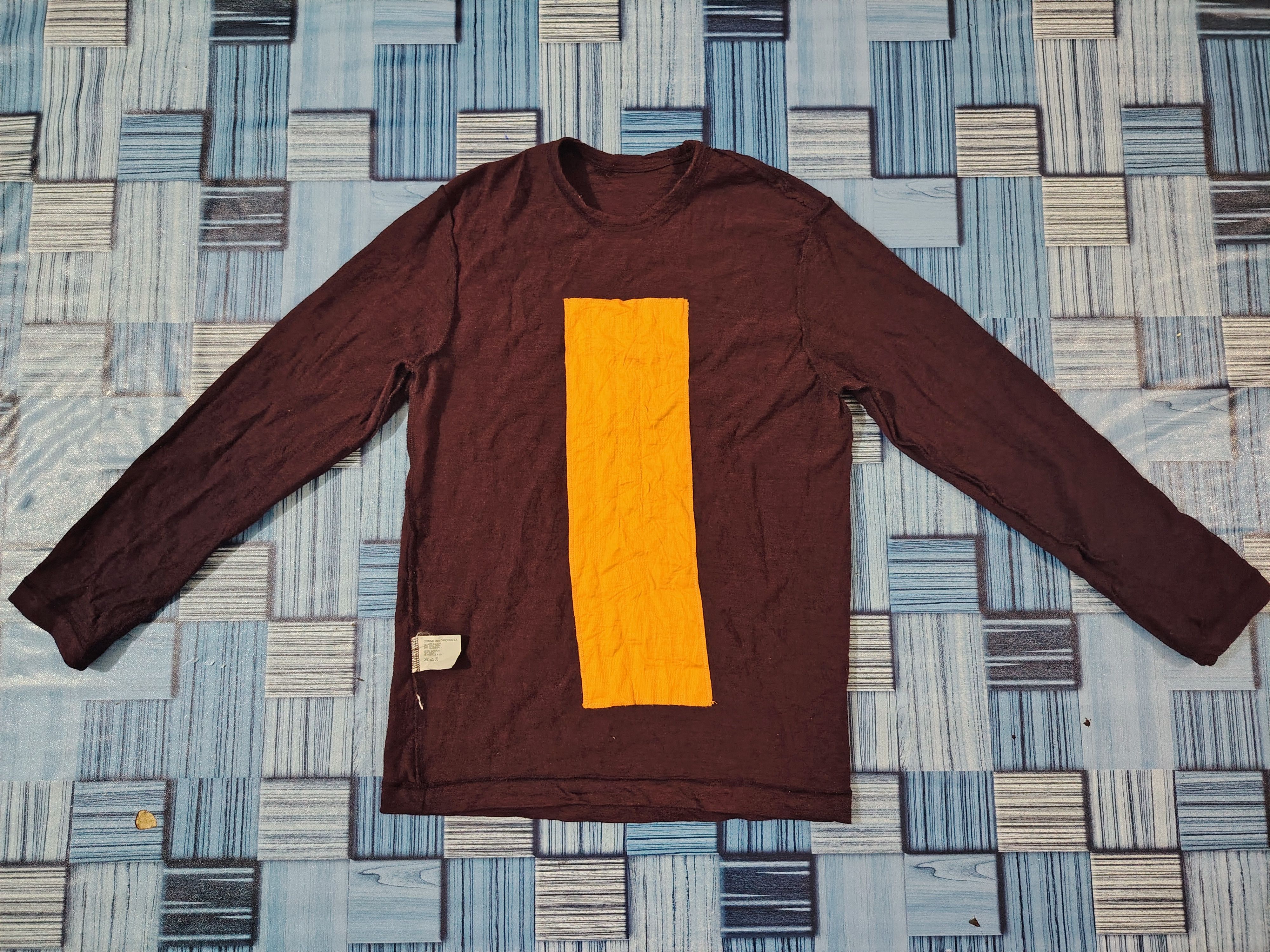 Comme des Garcons CDG comme des Garcons Long Sleeve Wool CDG SHIRT Size US S / EU 44-46 / 1 - 8 Thumbnail