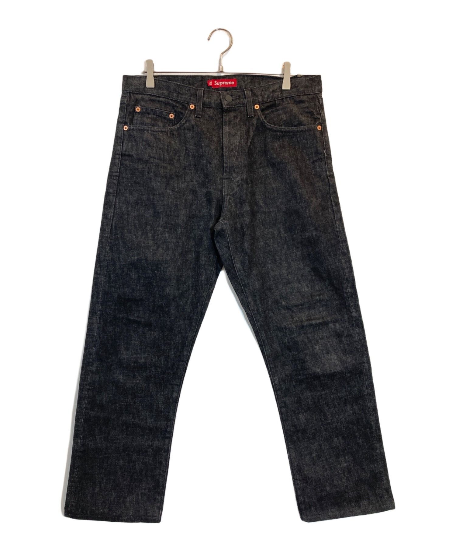 Supreme Supreme Stone Washed Black Slim Jeans | Grailed
