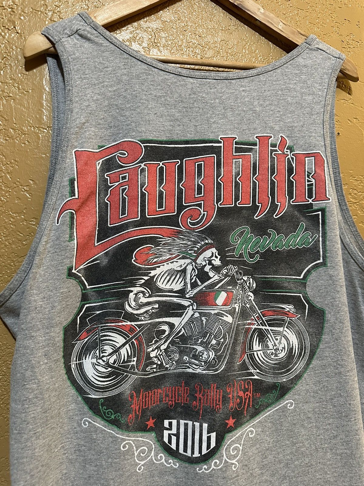 4GSELLER × Harley Davidson × West Coast Choppers Laughlin Motorcycle Rally Skeleton Tank Top XL Choppers Size US XL / EU 56 / 4 - 1 Thumbnail
