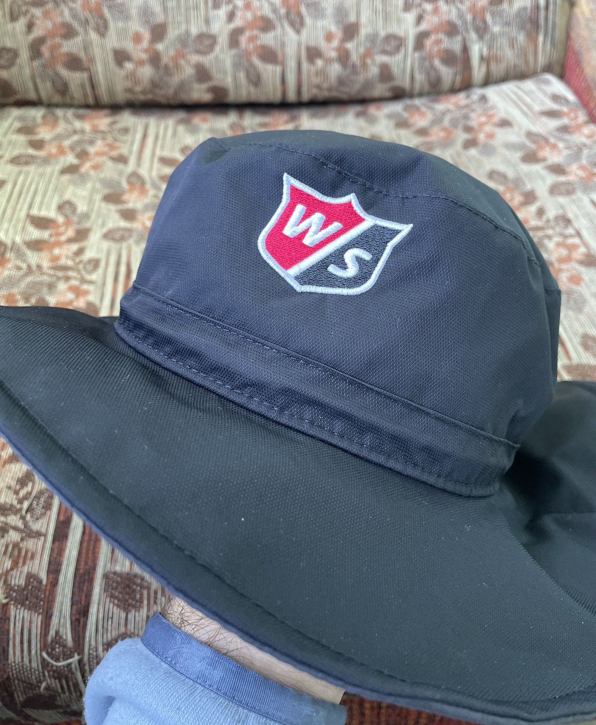 Wilson Wilson Staff Rain Bucket/Rain Hat/ Rain Hat Black Size ONE SIZE - 3 Thumbnail