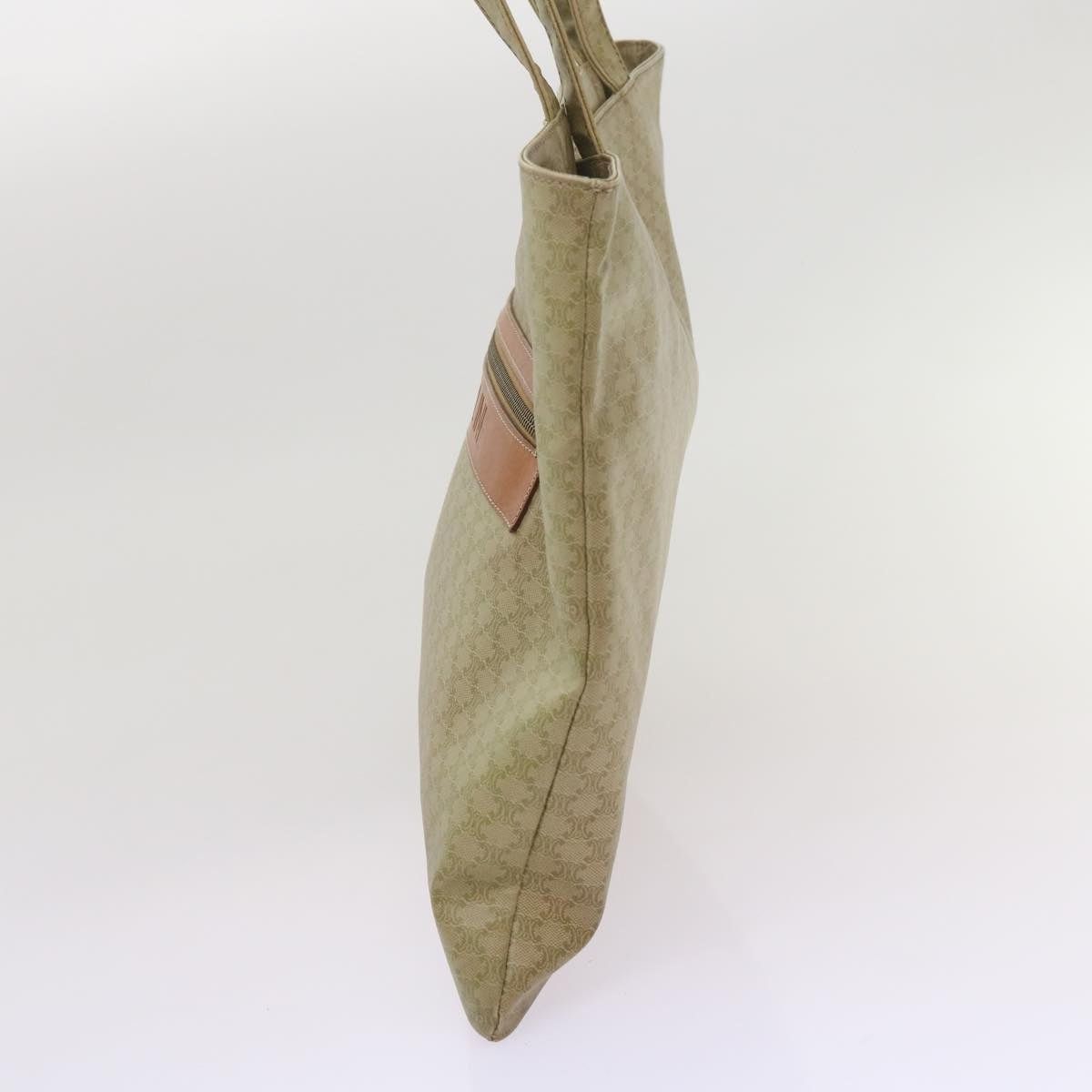 Celine CELINE Macadam Canvas Tote Bag Beige Size ONE SIZE - 5 Thumbnail