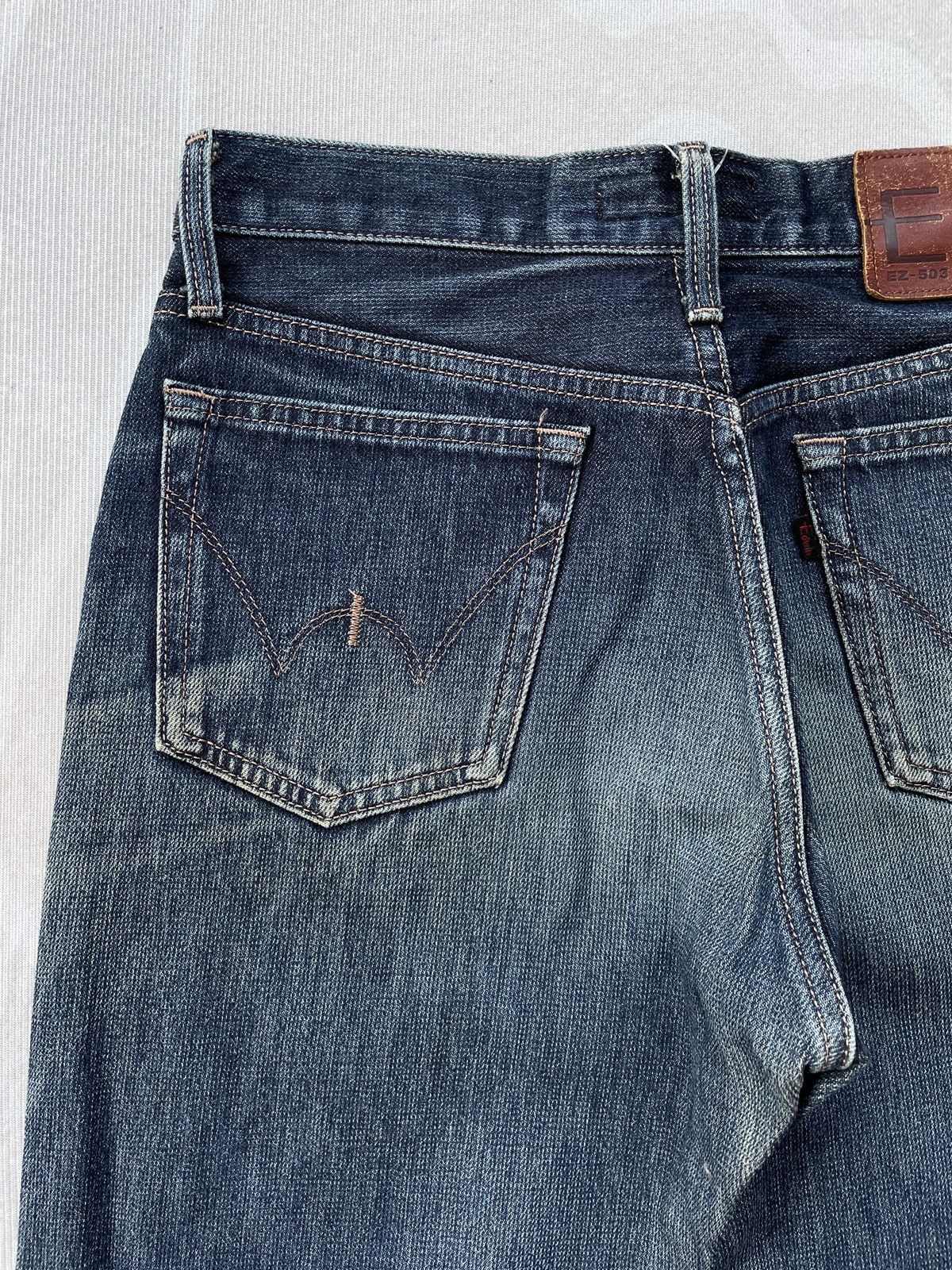 Edwin × Japanese Brand × Vintage Vintage Edwin E-Funtion Jeans (LG129) Size US 28 / EU 44 - 10 Thumbnail