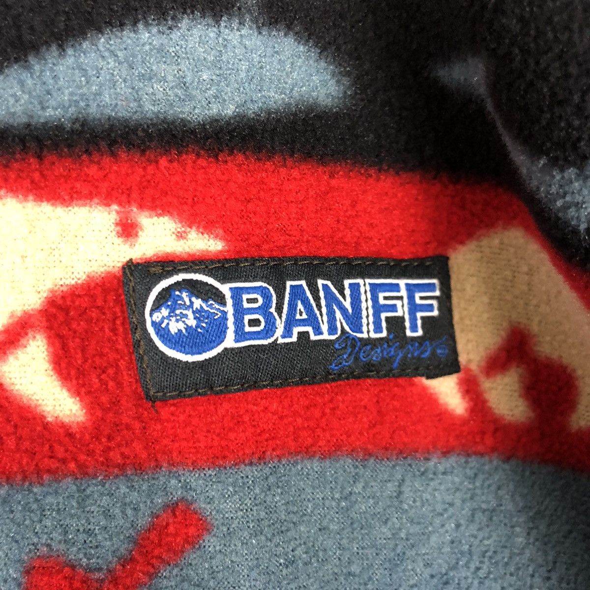 Other × Vintage Vintage Baff Abstract Crazy Design Fleece Jackets Size US M / EU 48-50 / 2 - 14 Thumbnail