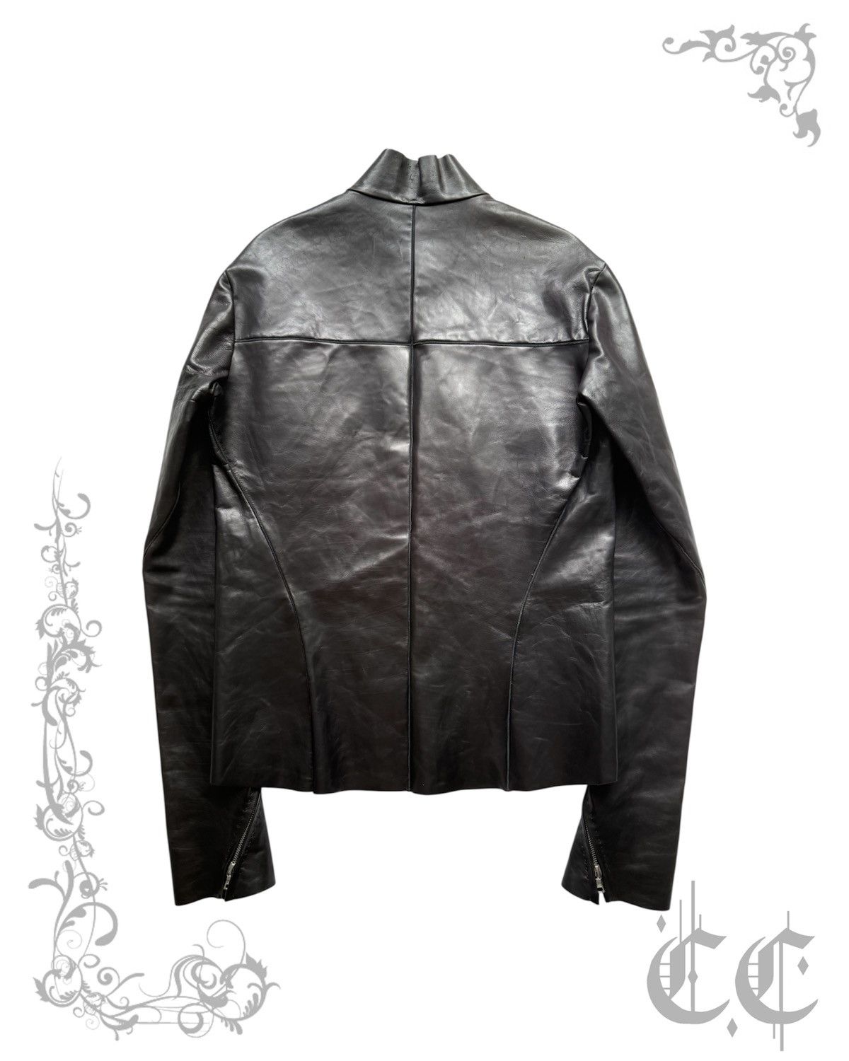Ma+ Ma+ Horse Leather Biker Jacket Size US L / EU 52-54 / 3 - 2 Thumbnail