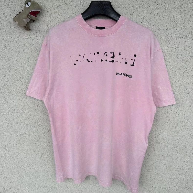 Balenciaga Balenciaga Graffiti Slogan Short Sleeve M Size US M / EU 48-50 / 2 - 1 Thumbnail
