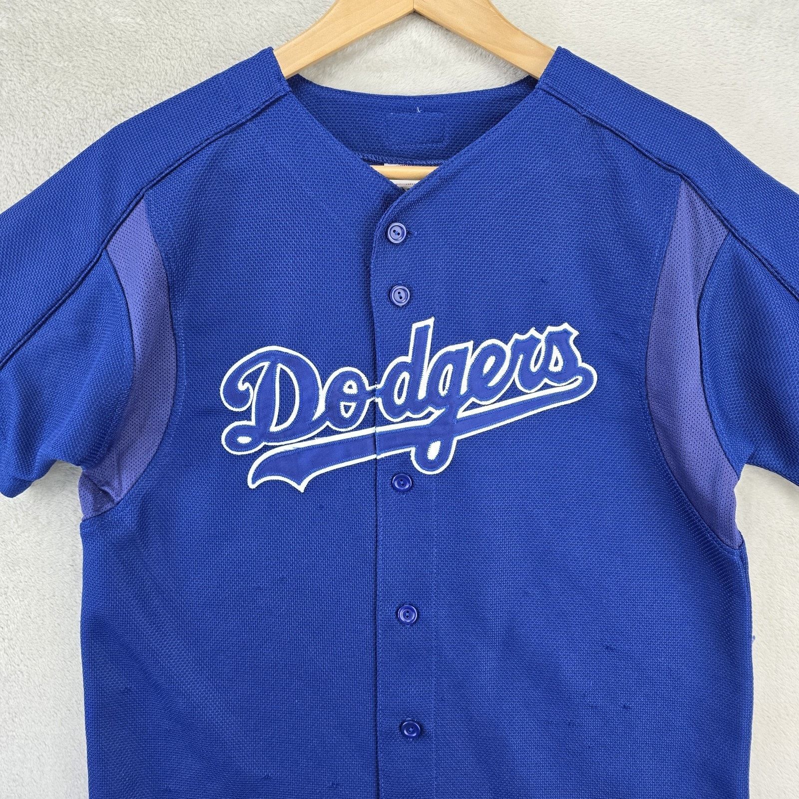 Majestic Majestic Los Angeles Dodgers MLB Baseball Jersey Medium Vtg Size US M / EU 48-50 / 2 - 2 Thumbnail