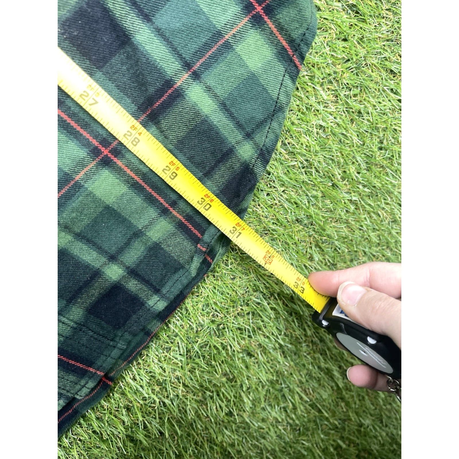 Vintage Duluth Trading Flannel Mens M Heavyweight Button-Up Long Sleeve - Green, Cotton, Vintage, 80s-90s Outdoor Classic Shirt Size US M / EU 48-50 / 2 - 6 Thumbnail