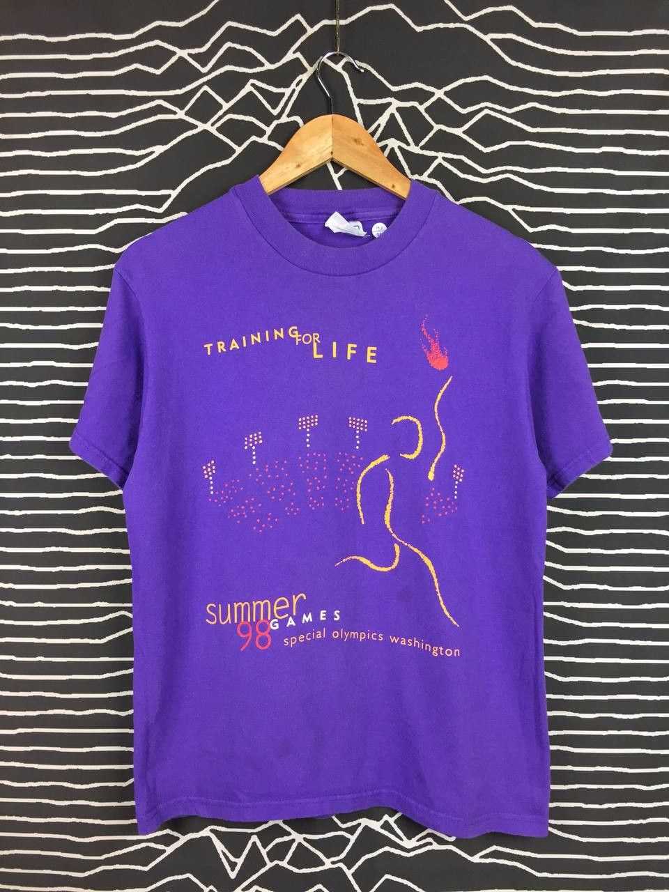 Hanes × Vintage Vtg Summer Games 98 Special Olympics Washington Tee Size US M / EU 48-50 / 2 - 2 Thumbnail
