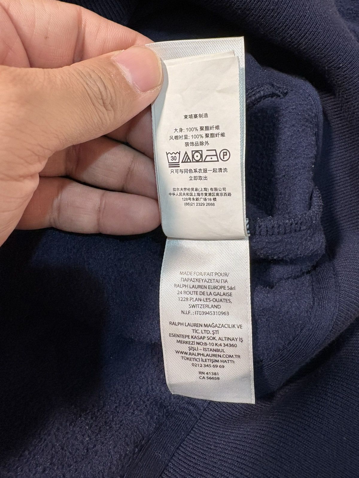 Polo Ralph Lauren Polo Ralph Lauren Performance Fleece Full-Zip Hoodie Men’s M Size US M / EU 48-50 / 2 - 11 Thumbnail