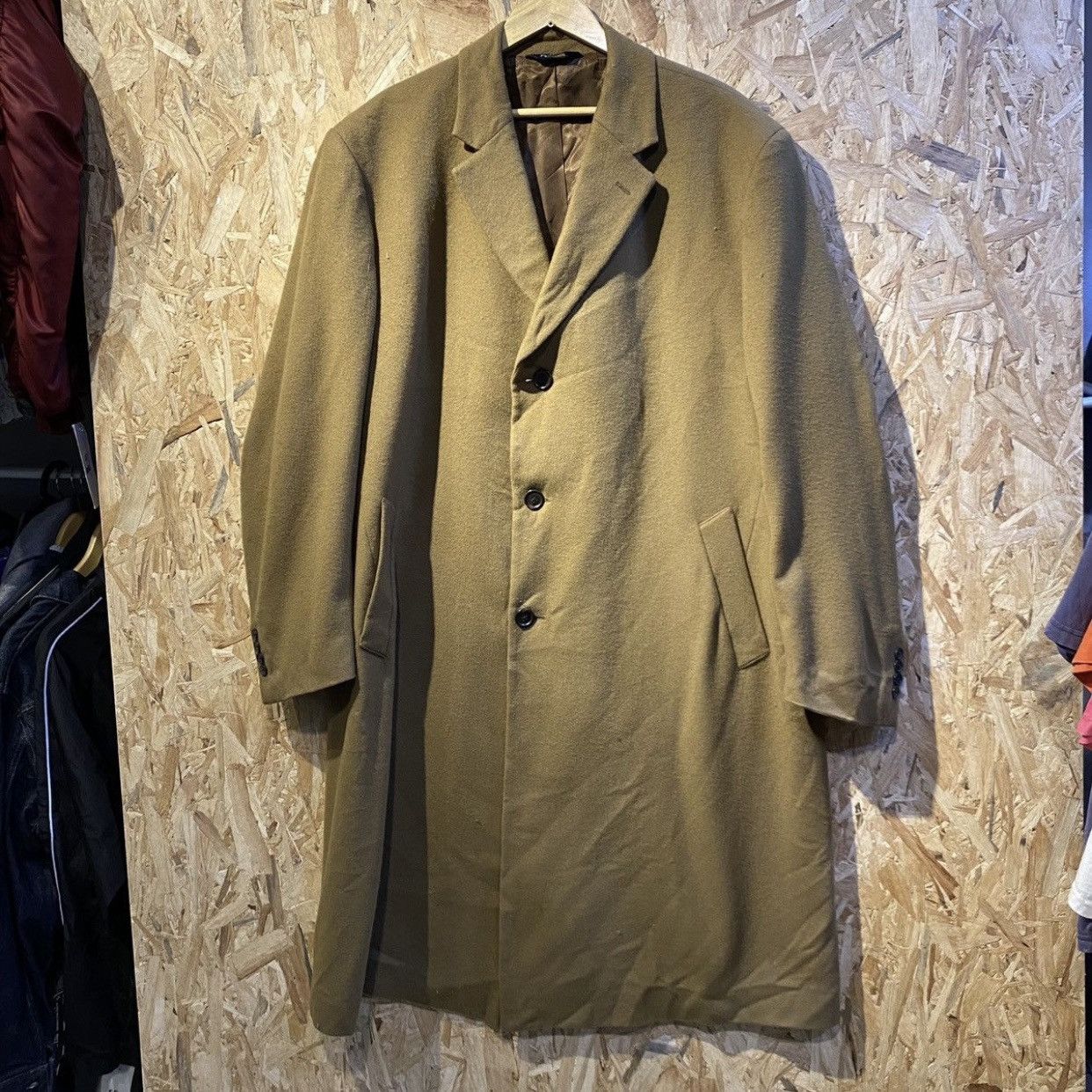 Jos. A. Bank Jos. A. Bank Wool Long Trench Coat Blazers Size 46R - 1 Thumbnail