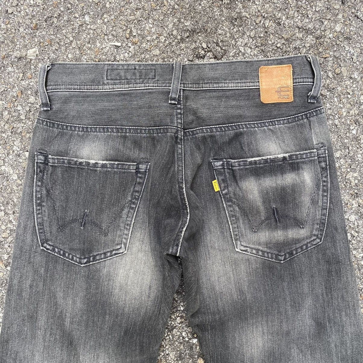 Japanese Brand Edwin E Function Engineered Denim Curved Leg Faded Jeans Size US 29 - 12 Thumbnail