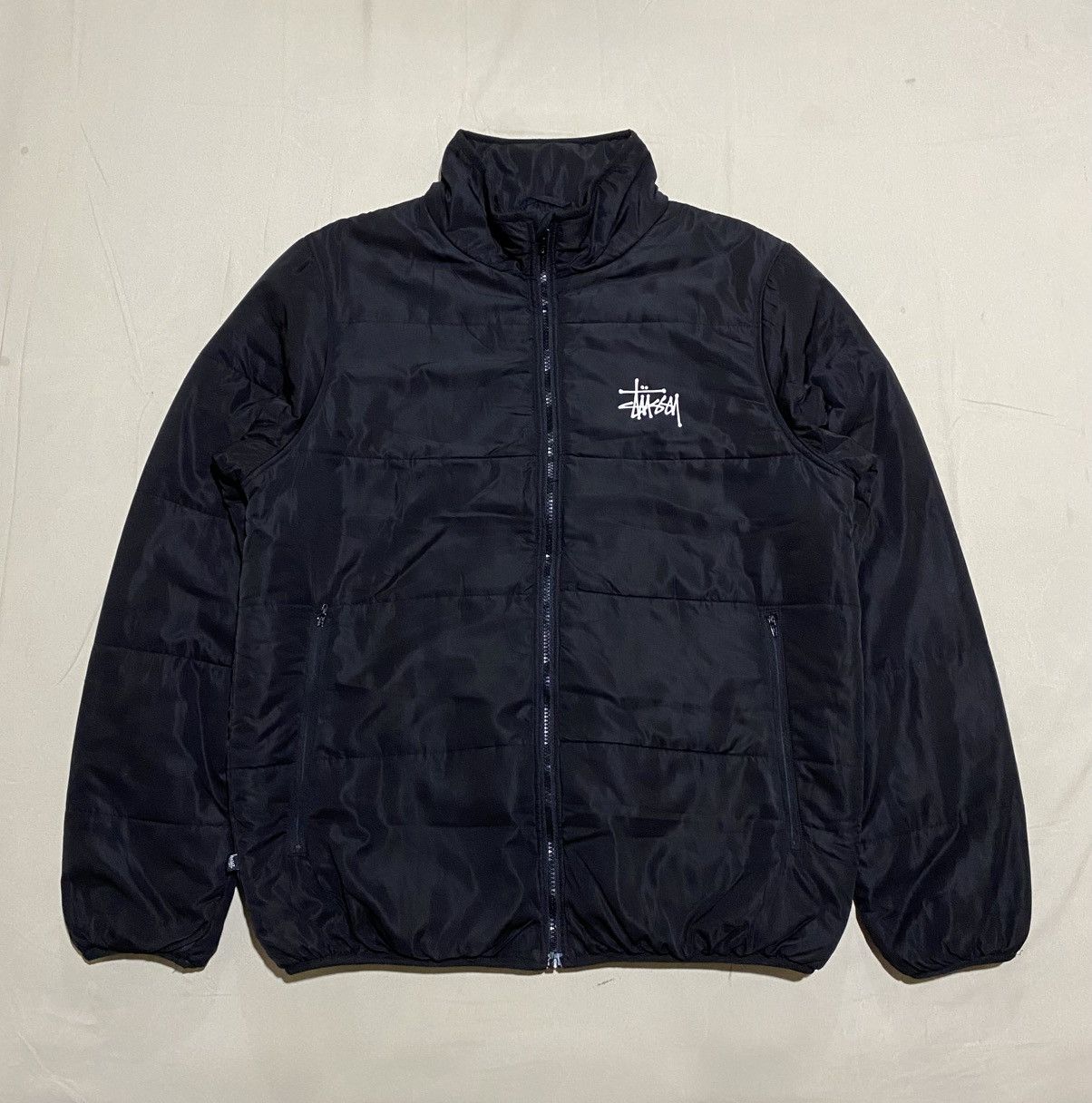 Stussy Short Parka Waxed Linen | Grailed