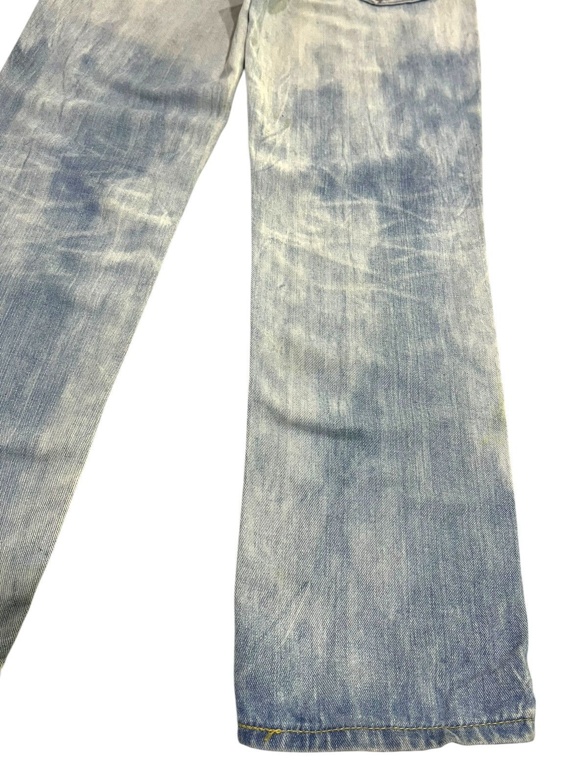 If Six Was Nine VINTAGE LADY LEE RIDERS LIGHT BLUE WASHED DENIM Size 33" - 12 Thumbnail