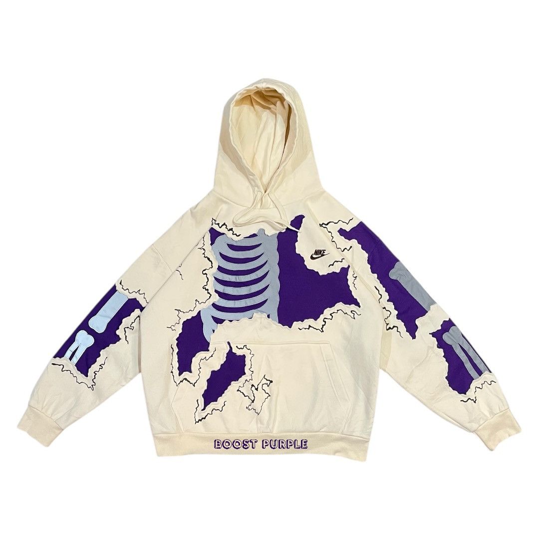 Nike × Vintage Reworked Hoodie Skeleton Size US L / EU 52-54 / 3 - 7 Thumbnail