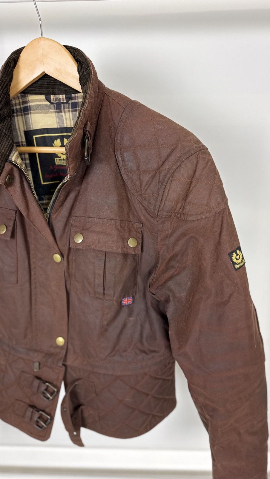 Belstaff Belstaff Wax Cotton Biker Jacket Size XL / US 12-14 / IT 48-50 - 2 Thumbnail