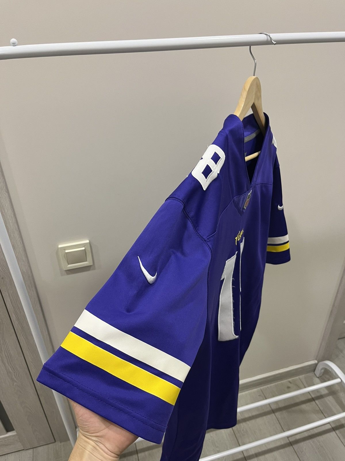 Nike Nike Minnesota Vikings Jefferson #18 Home Shirt NFL Jersey Size US L / EU 52-54 / 3 - 4 Thumbnail