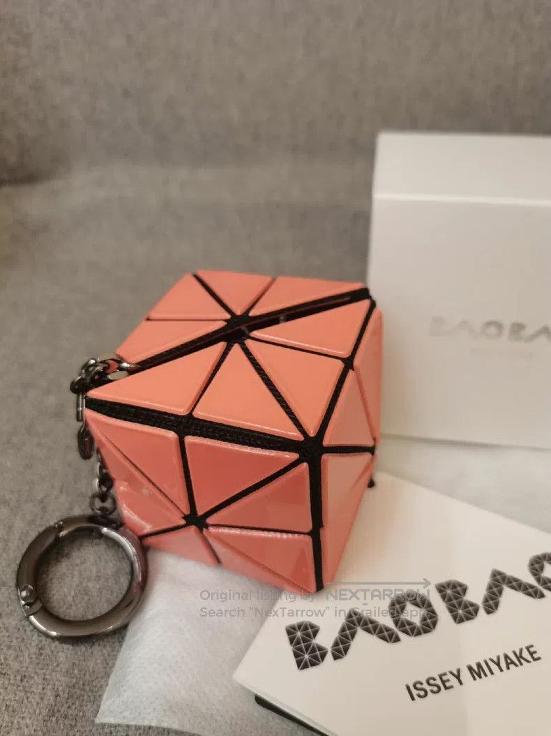 Issey Miyake Issey Miyake Geometric Patchwork 3D Bag Charm Size ONE SIZE - 3 Thumbnail