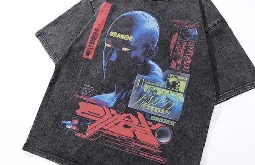 VIBE Japan Android Vintage Design Graphic Tees Size US XL / EU 56 / 4 - 3 Thumbnail