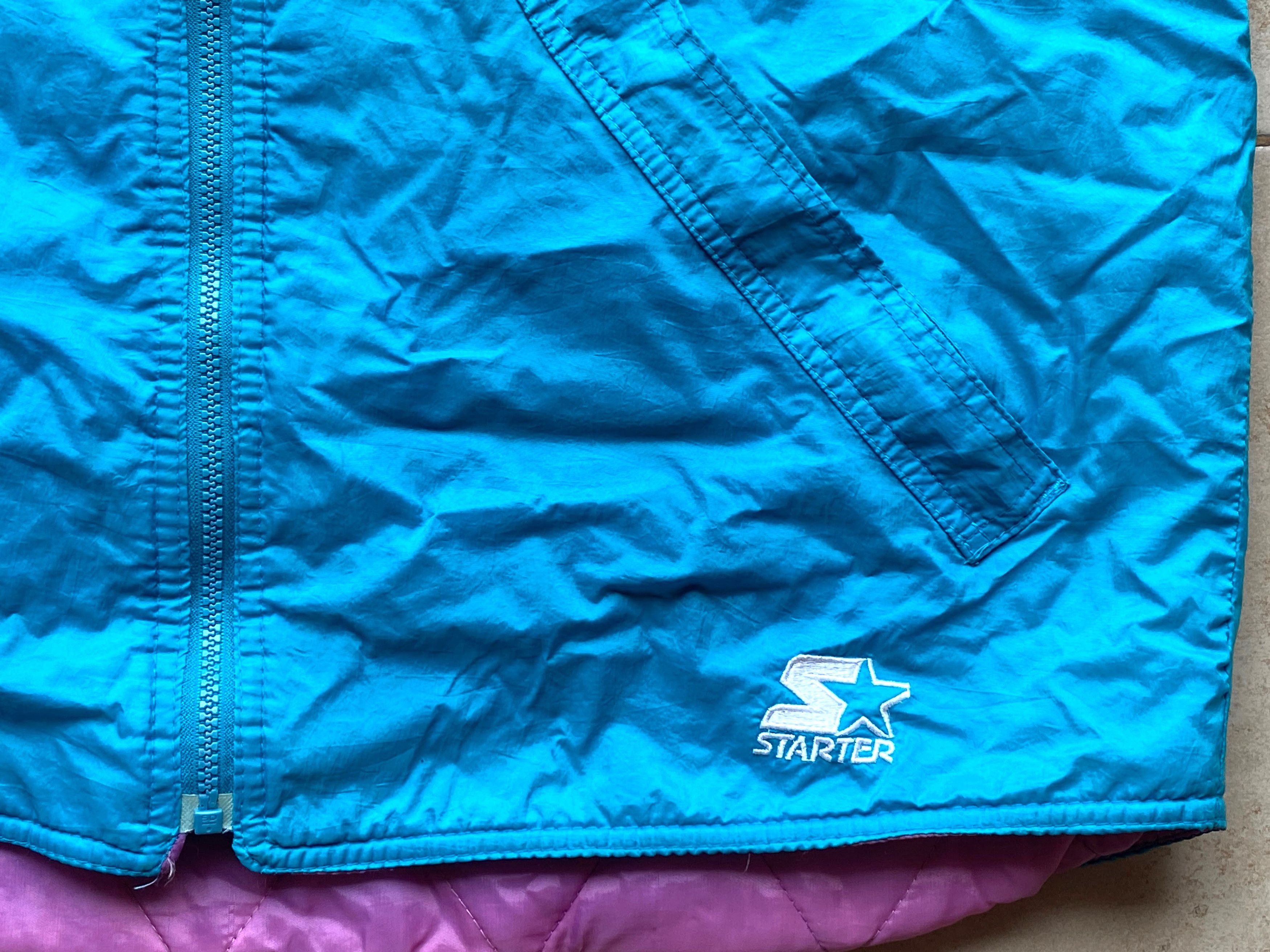 Starter Charlotte Hornets 90s STARTER Vest puffer L teal NBA vintage Size US L / EU 52-54 / 3 - 5 Thumbnail