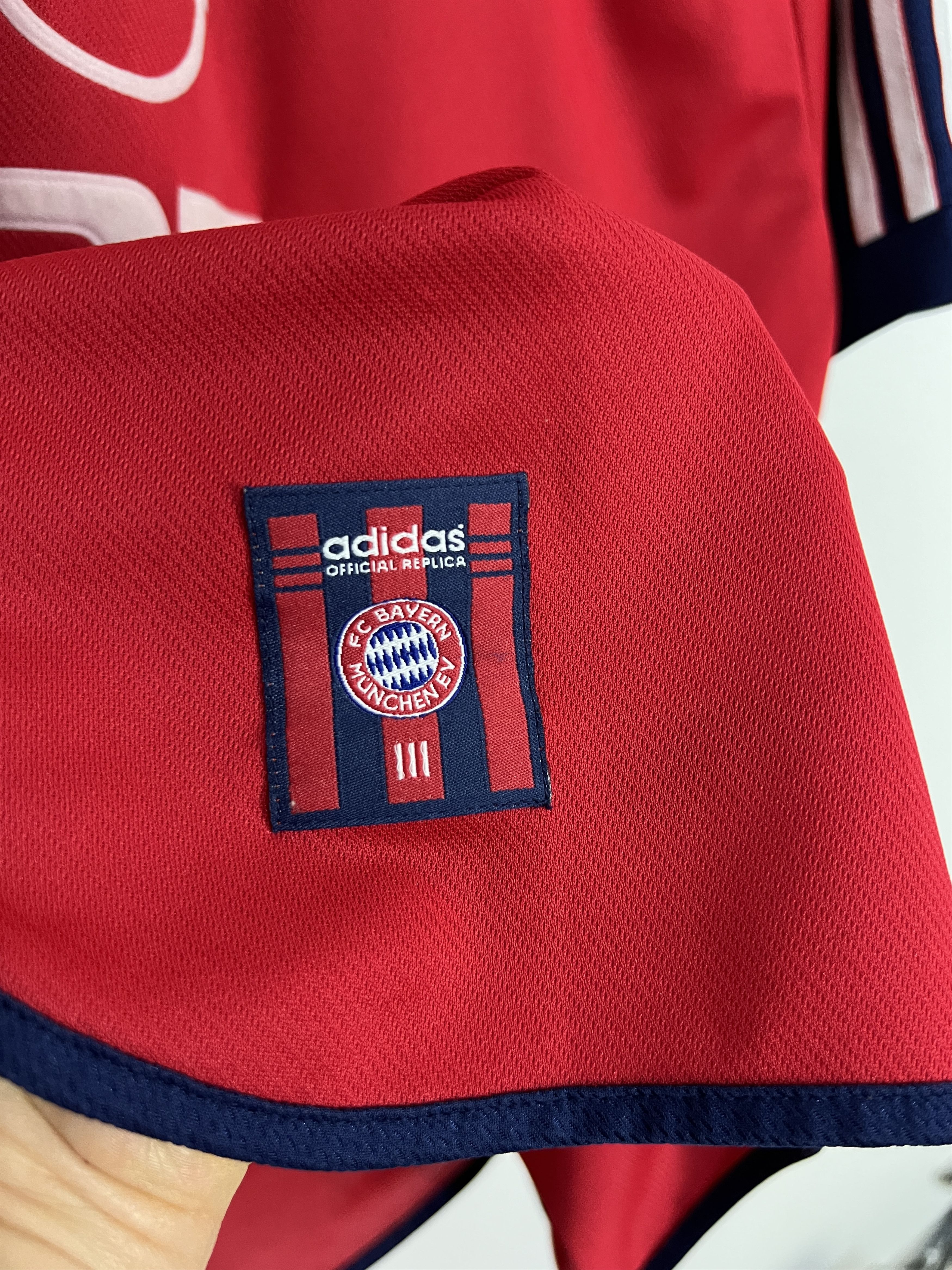 Adidas Bayern Munich football shirt Soccer Adidas Jersey Trikot Size US XL / EU 56 / 4 - 4 Thumbnail