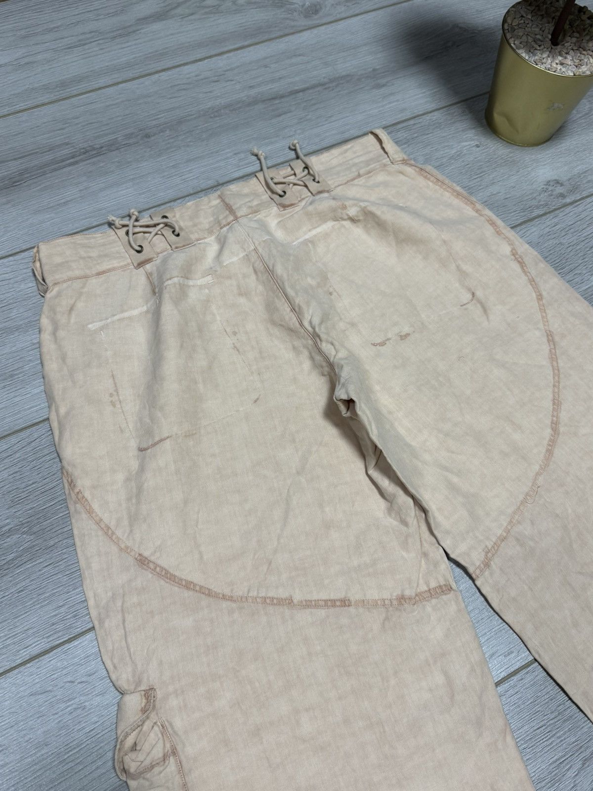 Polo Ralph Lauren POLO linen silk cargo miltipocket military style pants Size US 34 / EU 50 - 10 Thumbnail
