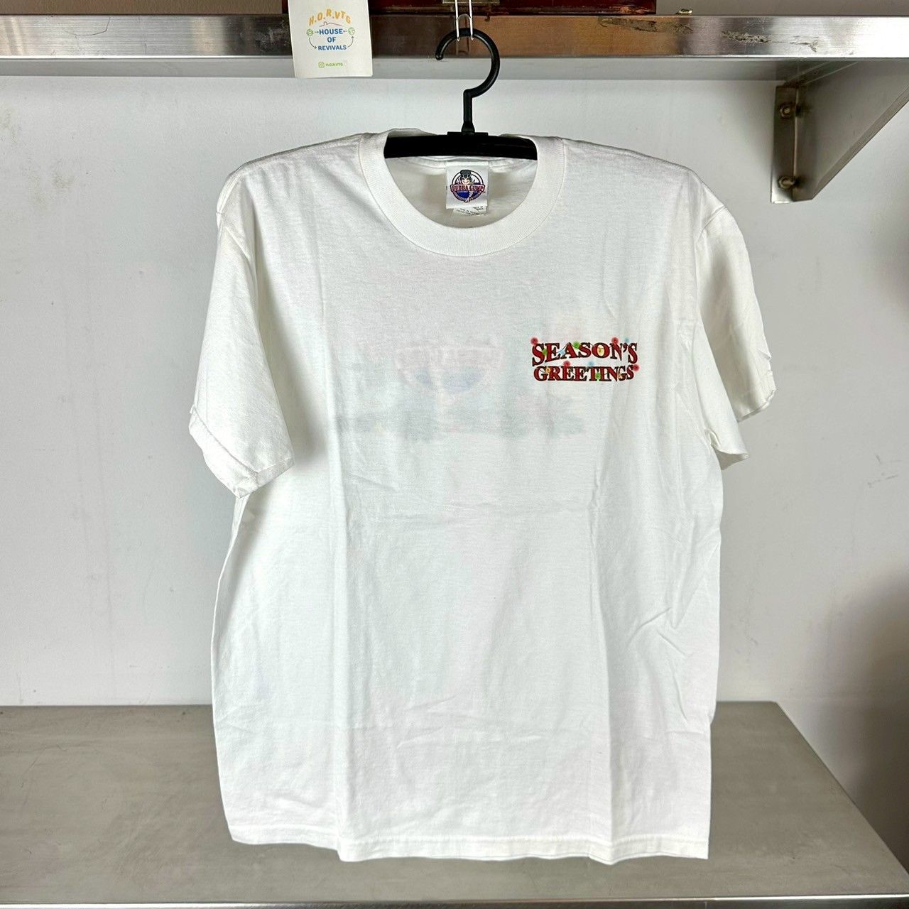 Vintage Vintage Bubba Gump Shrimp Season's Greetings Promo T-shirt Size US L / EU 52-54 / 3 - 1 Thumbnail