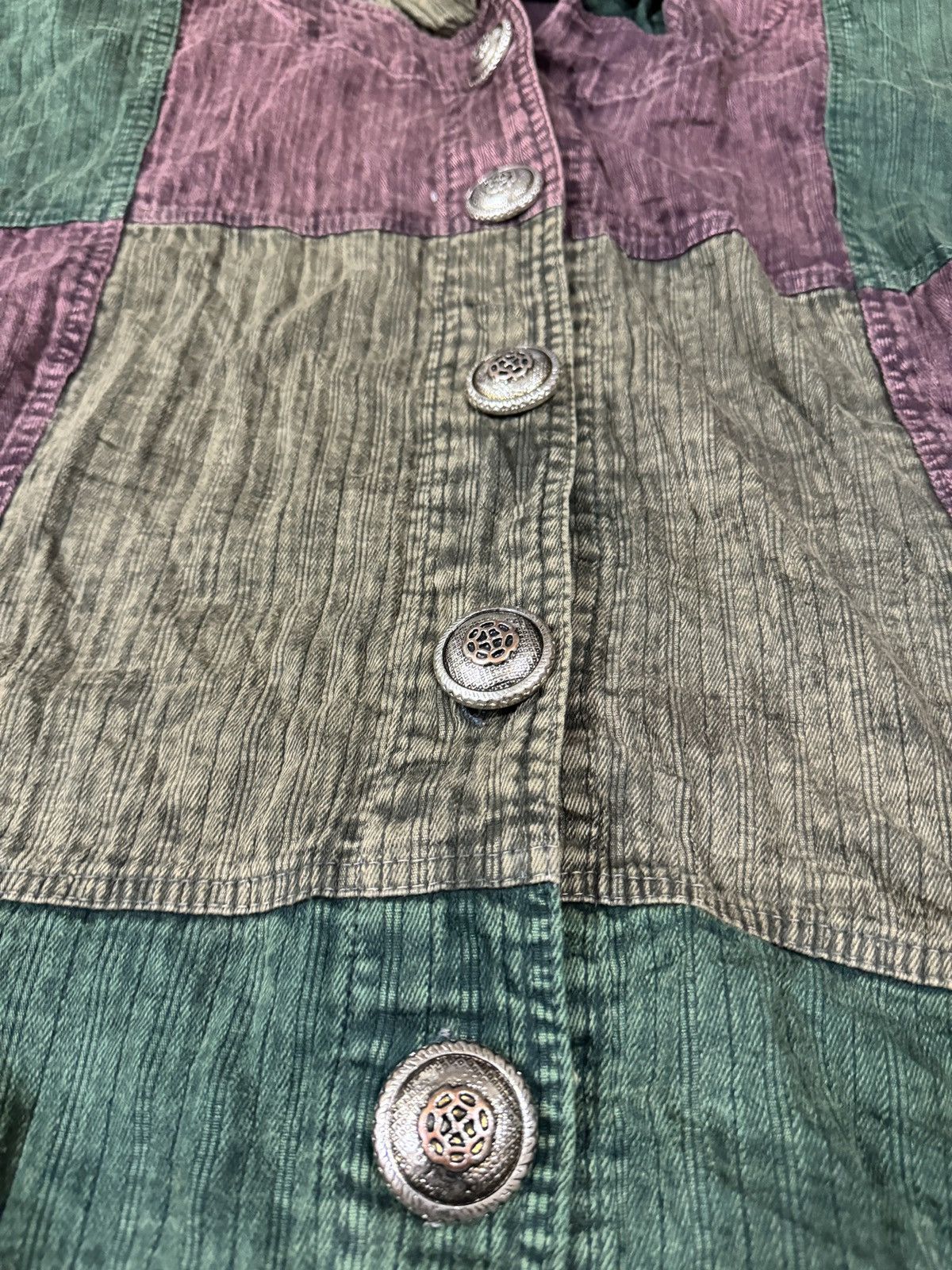 Japanese Brand × Seditionaries Japanese Brand Patchworks style over jacket Size ONE SIZE - 2 Thumbnail