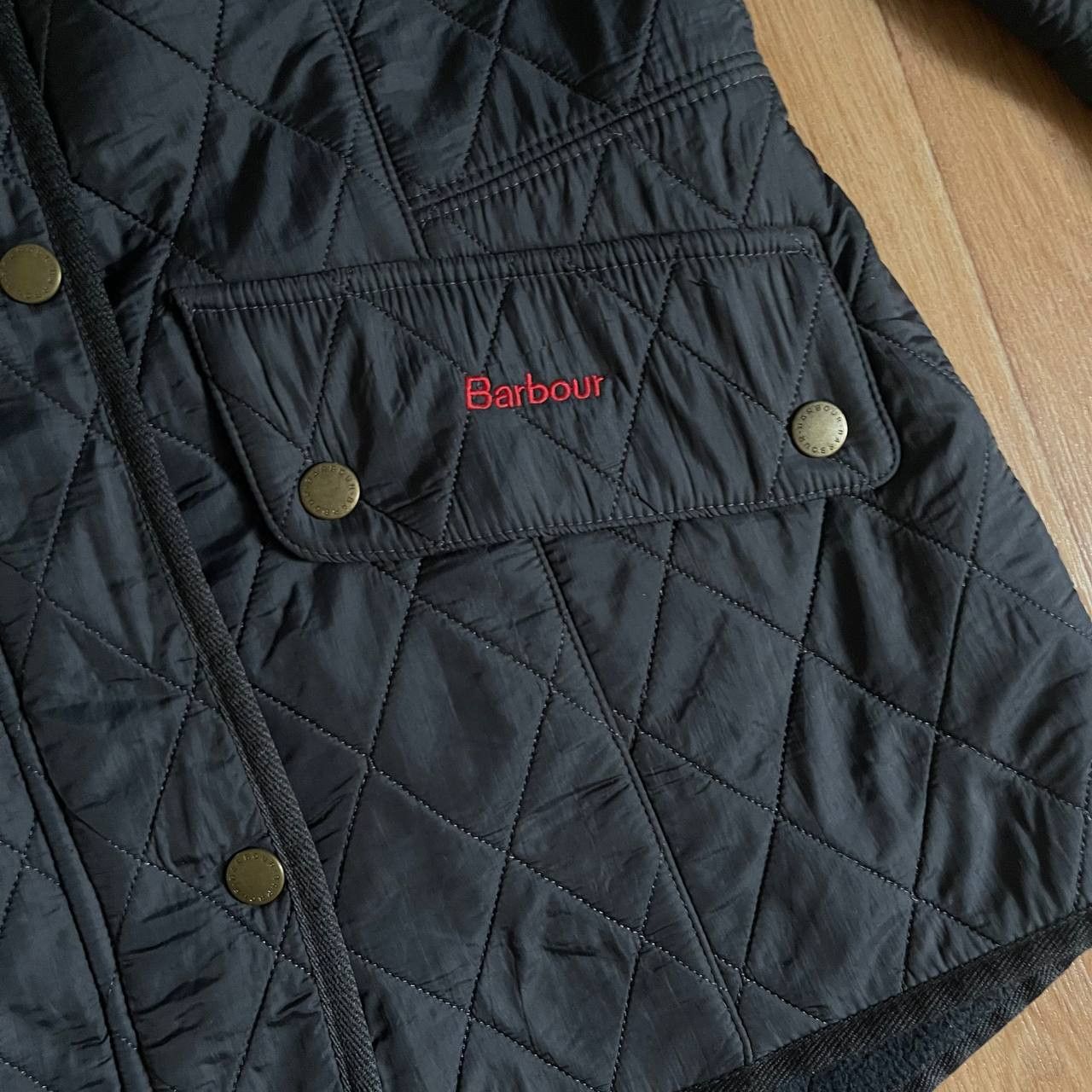 Barbour × Vintage Quilted Bomber Jacket Barbour Size 8 Size M / US 6-8 / IT 42-44 - 3 Thumbnail