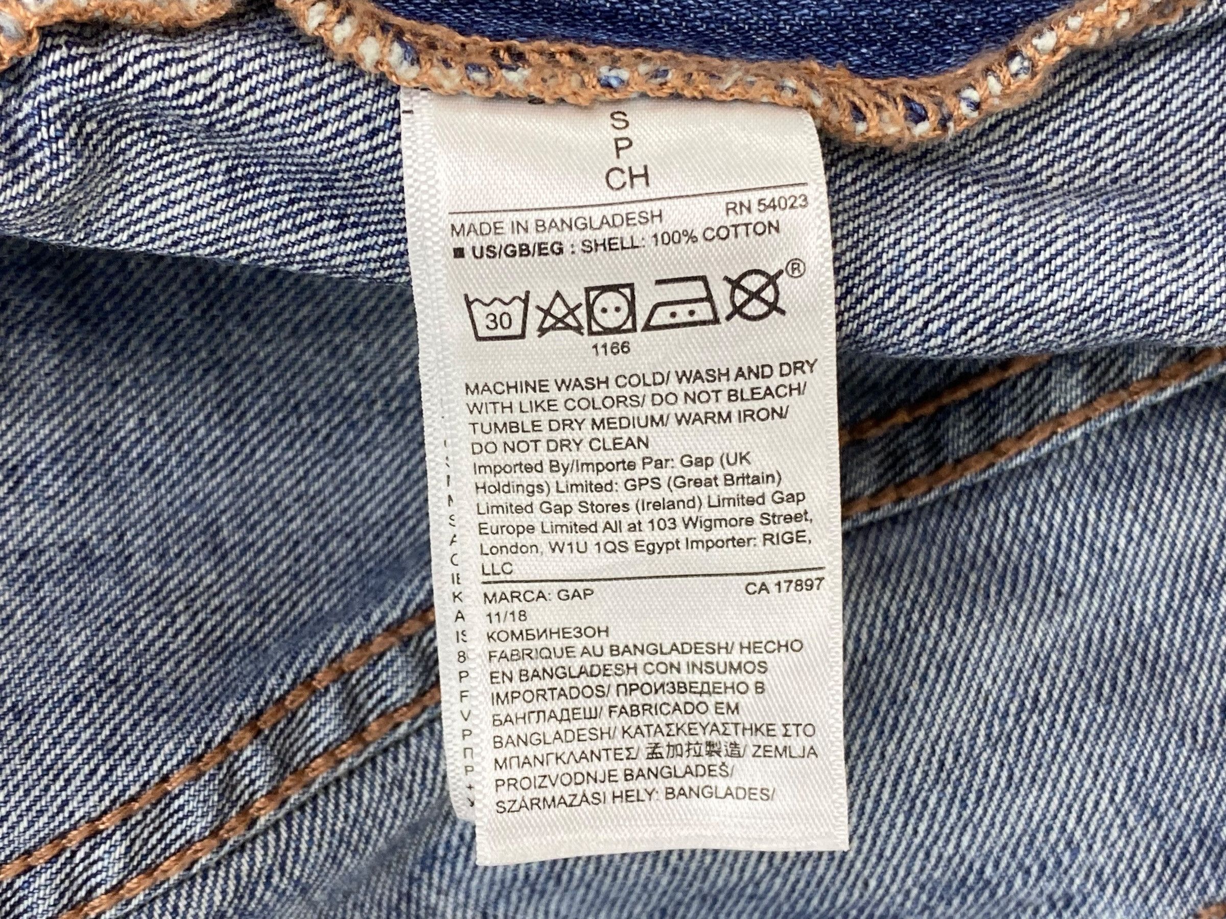 Vintage Gap Bib Overalls Size US 32 / EU 48 - 11 Thumbnail