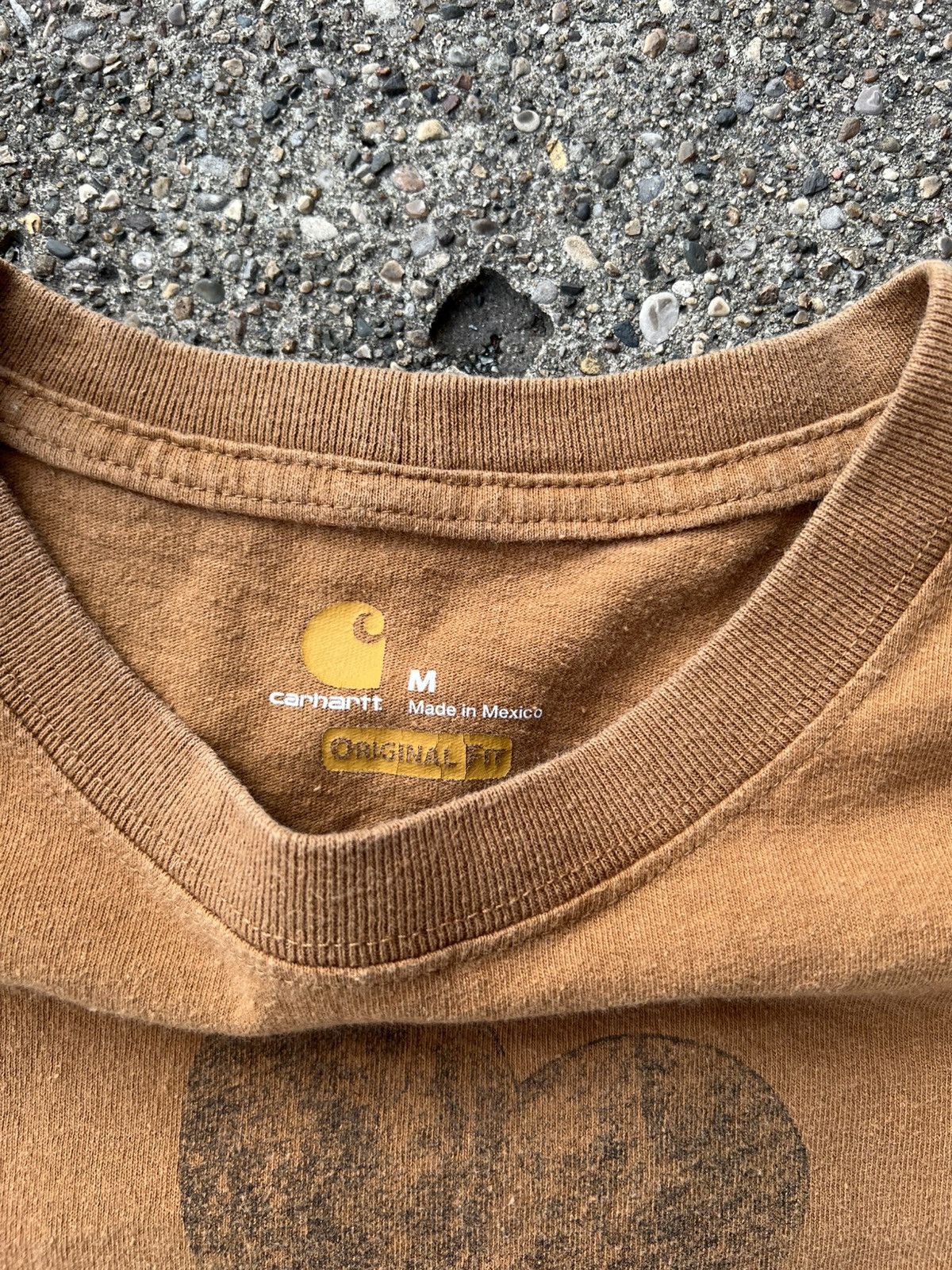 Carhartt × Vintage Rare Carhartt Split Tee T Shirt size M Size US M / EU 48-50 / 2 - 4 Thumbnail