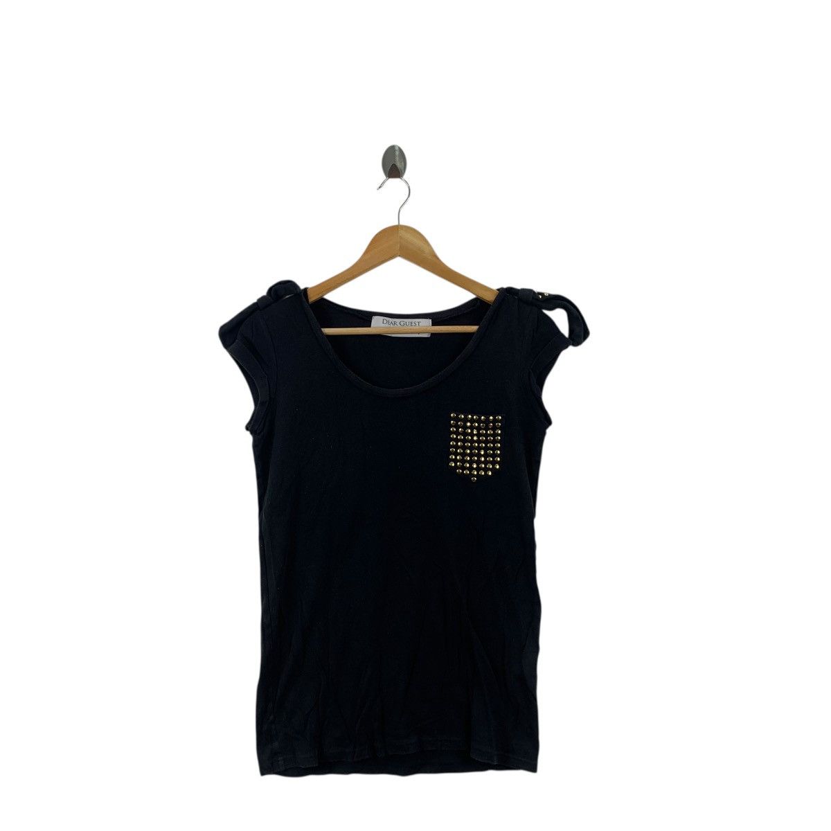 Other DEAR GUEST PROJECT x United Arrows Japan Bling Tank Top Tee Size XS / US 0-2 / IT 36-38 - 3 Thumbnail